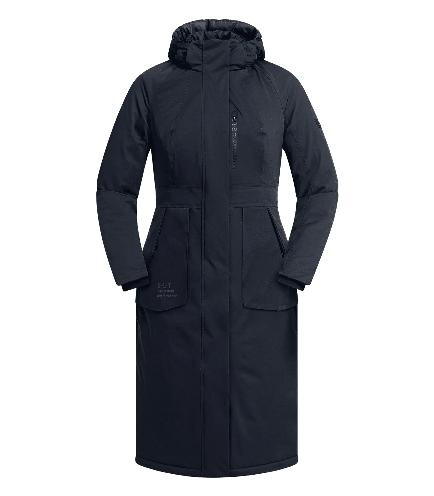 Manteau d'équitation Winter Performance Opal, imperméable, vue de face