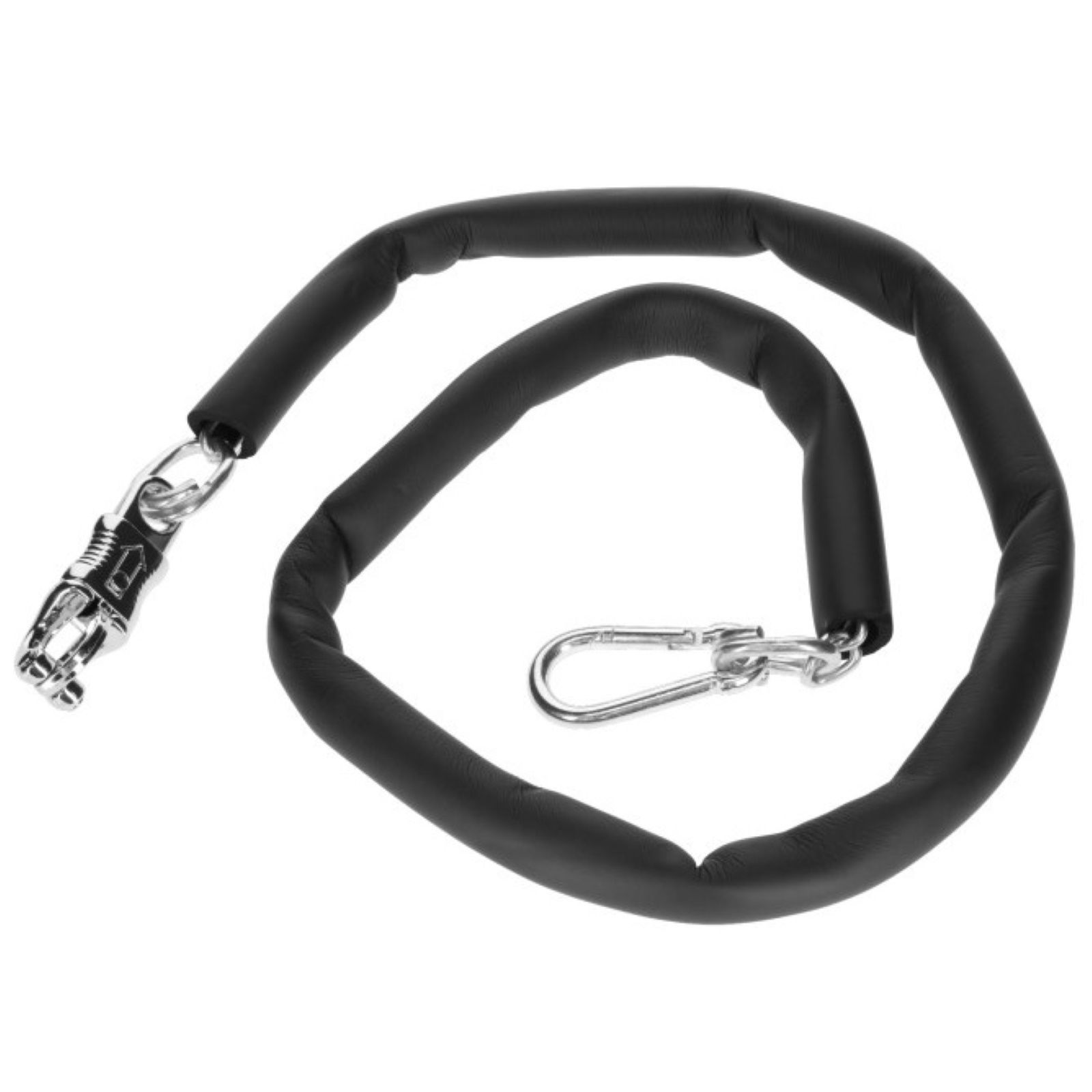 Kerbl Catena di legatura con gancio antipanico e moschettone 140 cm