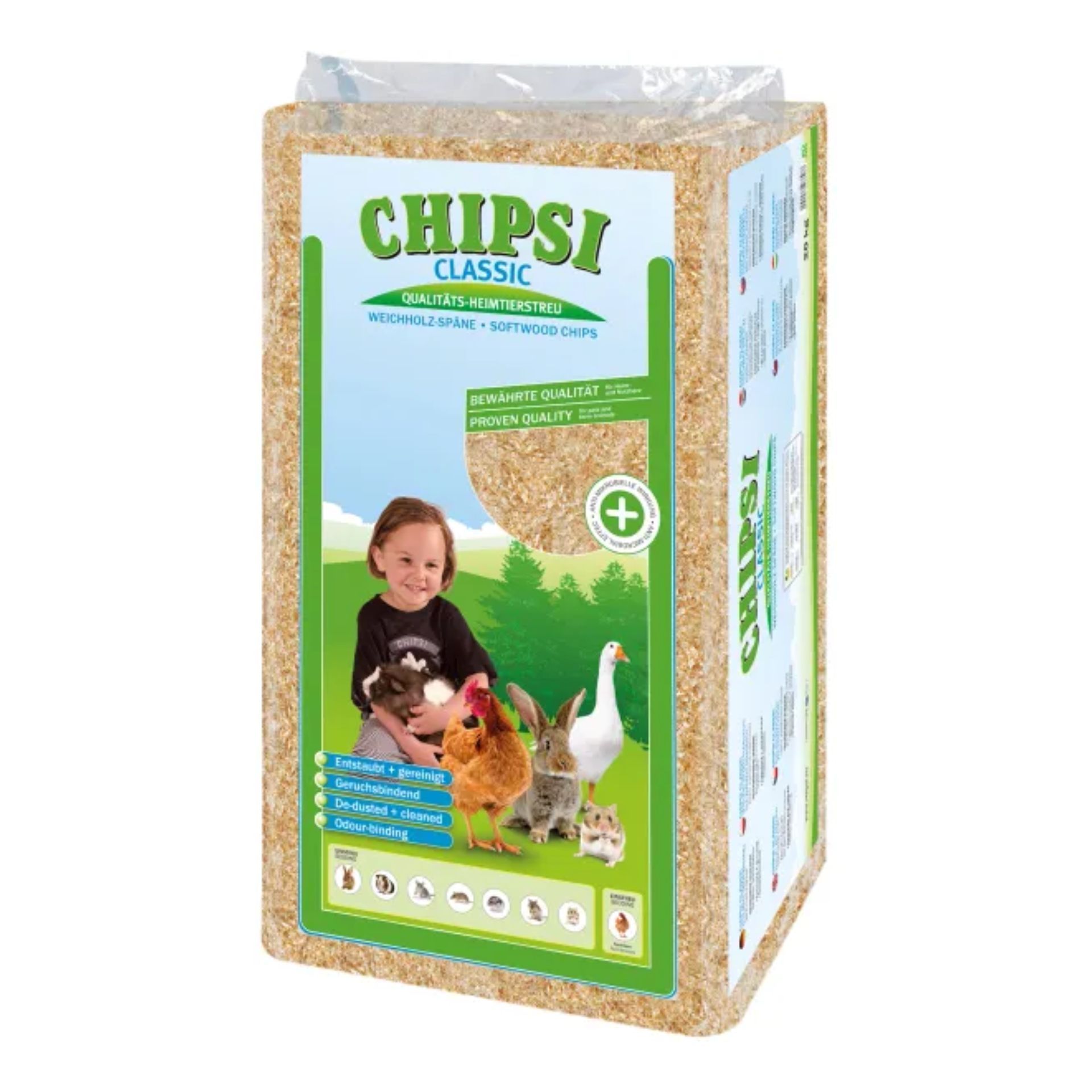 Litière pour chevaux Chipsi Classic Copeaux de bois tendre 20 kg
