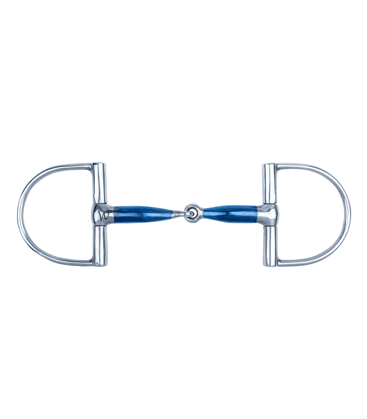 Mors Waldhausen Sweet Iron à anneaux D, simple brisure, anatomique, 11,5 cm