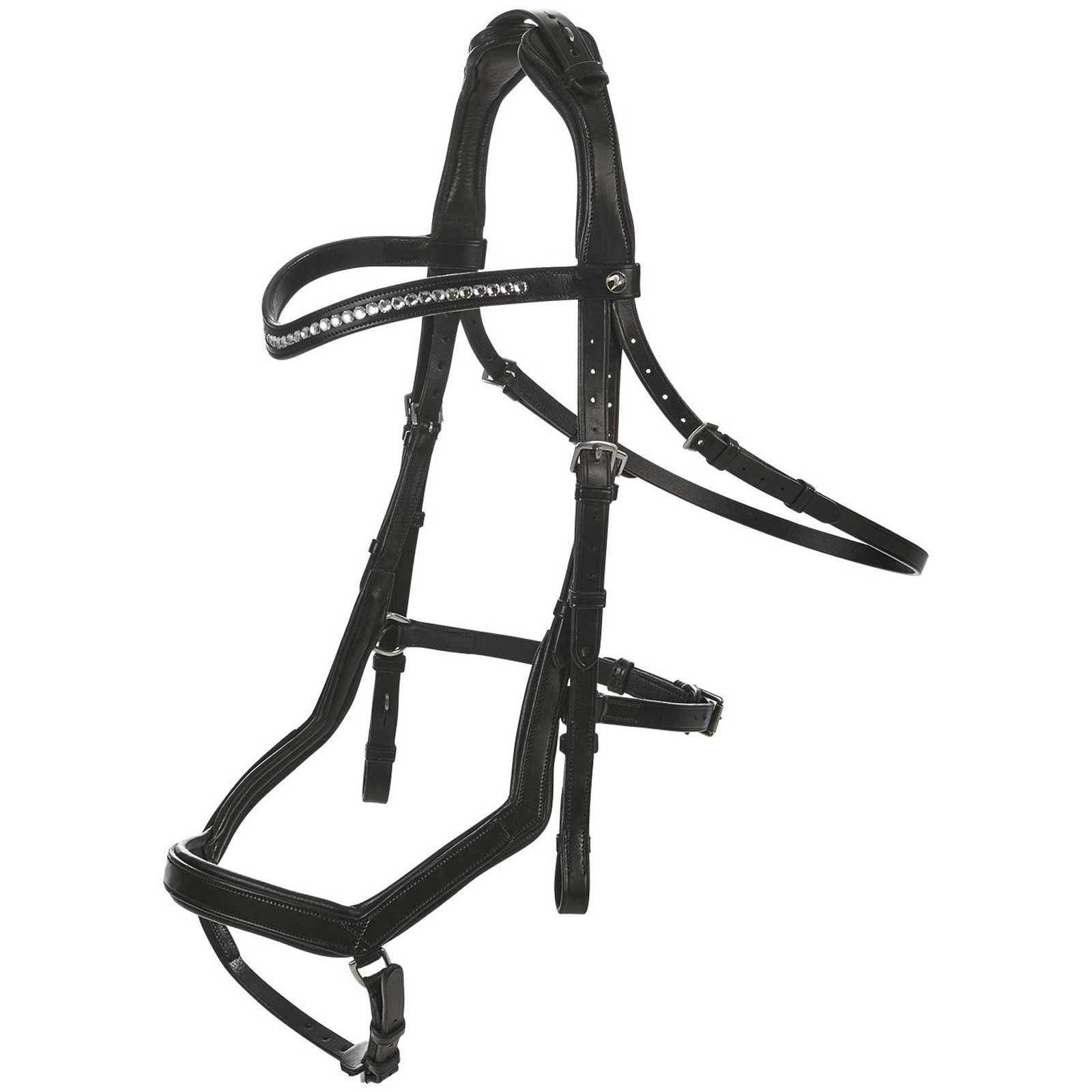 BUSSE Bridle Modena Anatomical, Full/Warmblood, Leather, No Reins