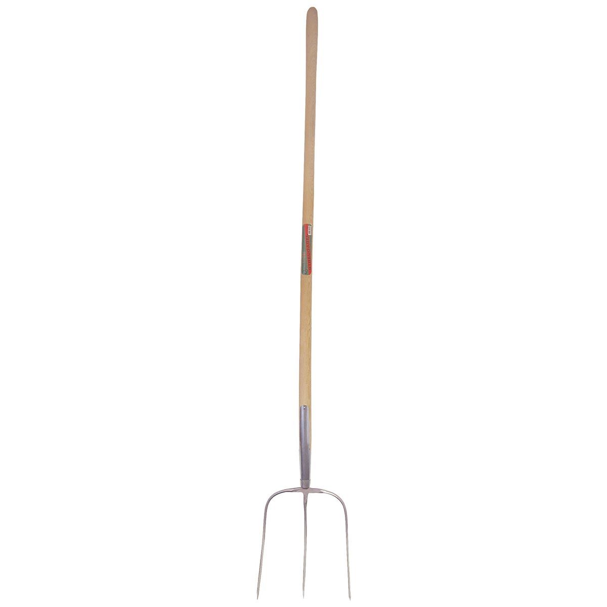 Action fork with handle galvanized 3 tines