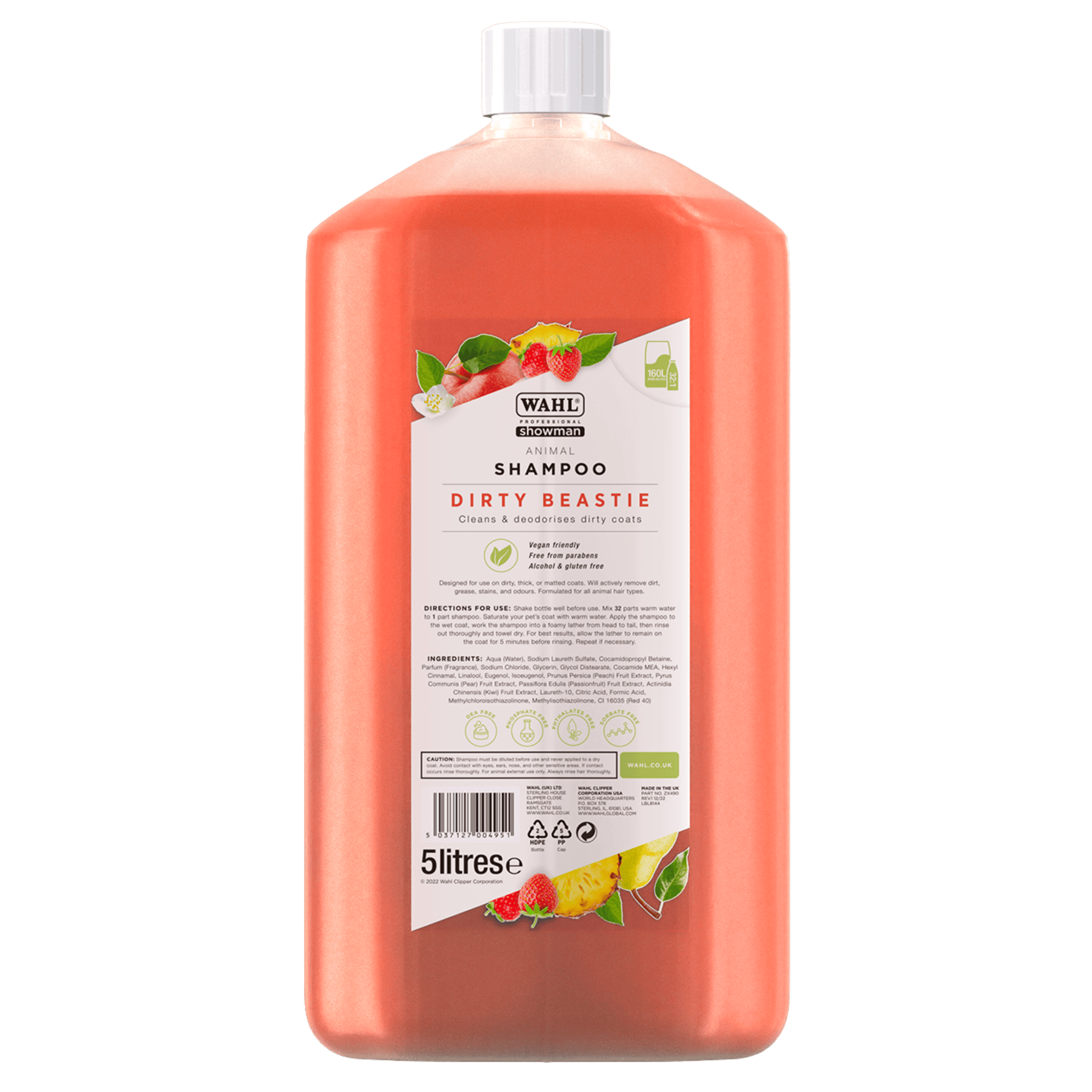 Wahl Dirty Beastie Dog Shampoo Concentrate for very dirty coats