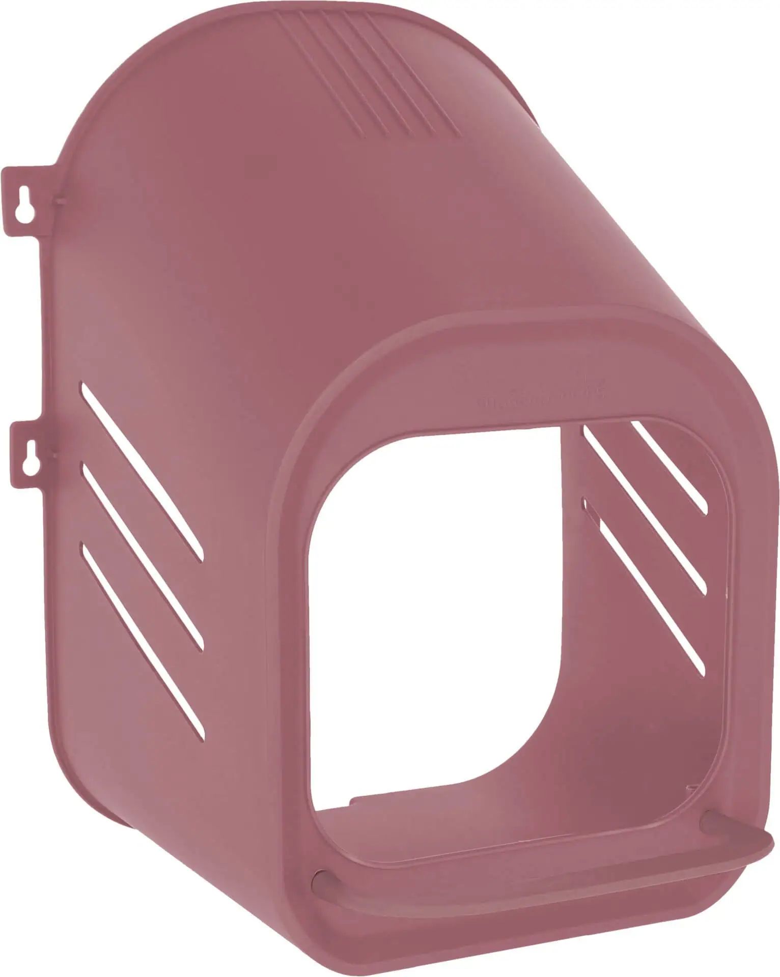 Kerbl Nid de ponte pour poules plastique, rose, avec perchoir, pour 5 poules