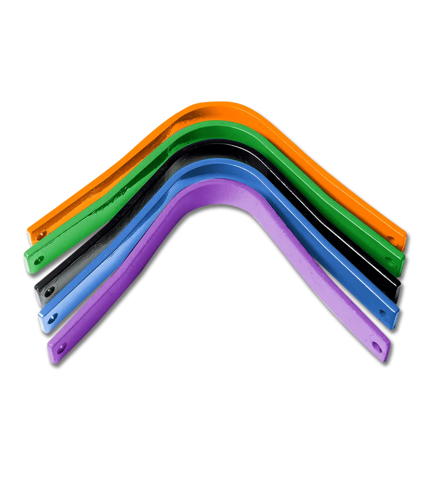 Waldhausen Kopfeisen-System für Synthetik-Sattel, Wechselsystem, orange / 34 cm
