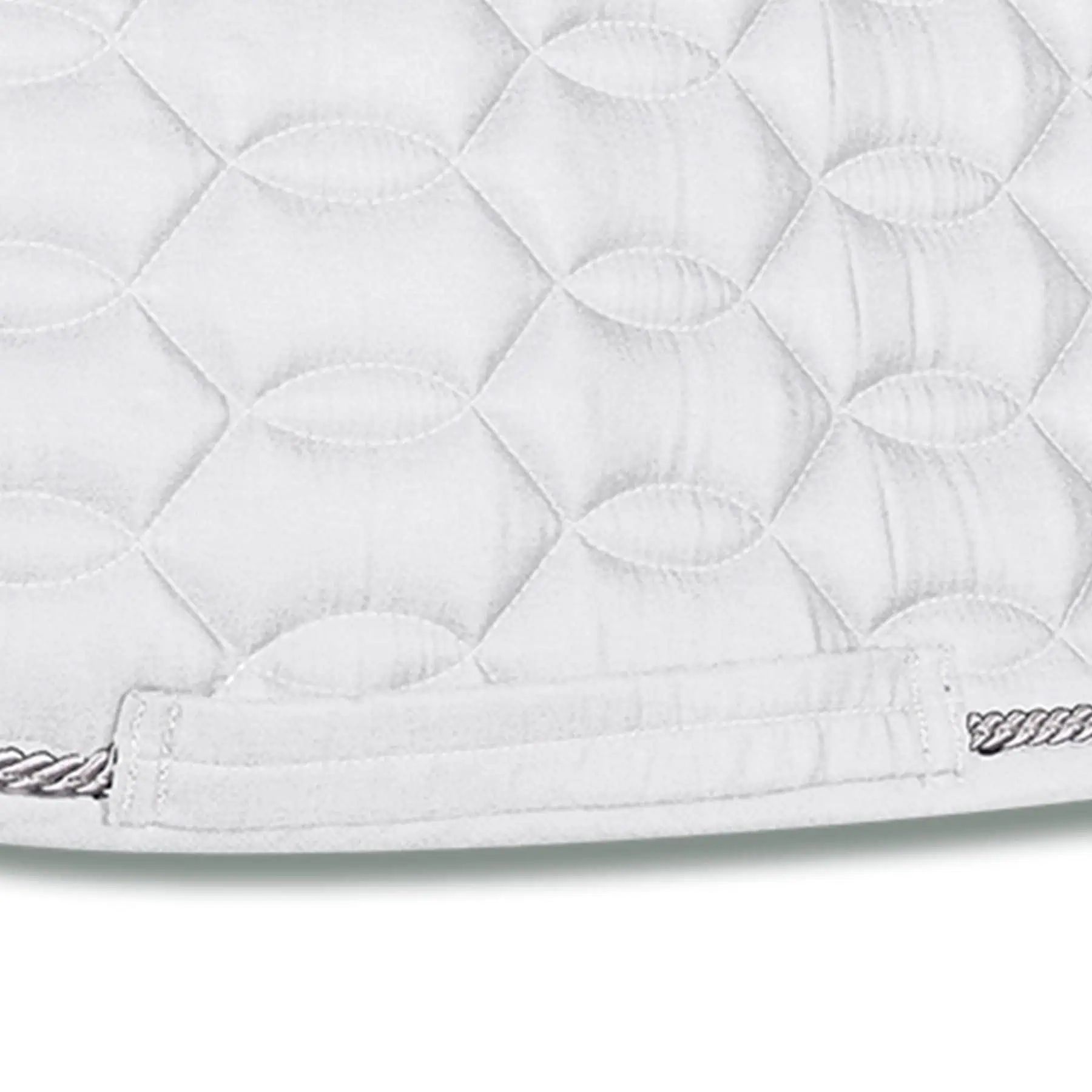 Chabraque Waldhausen Ancona, forme anatomique avec mousse 15 mm, VSS, blanc argenté