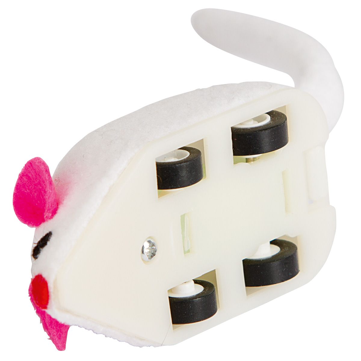 Kerbl Topolino da Corsa Speedy a Carica per Gatti, Bianco, prodotto sfuso