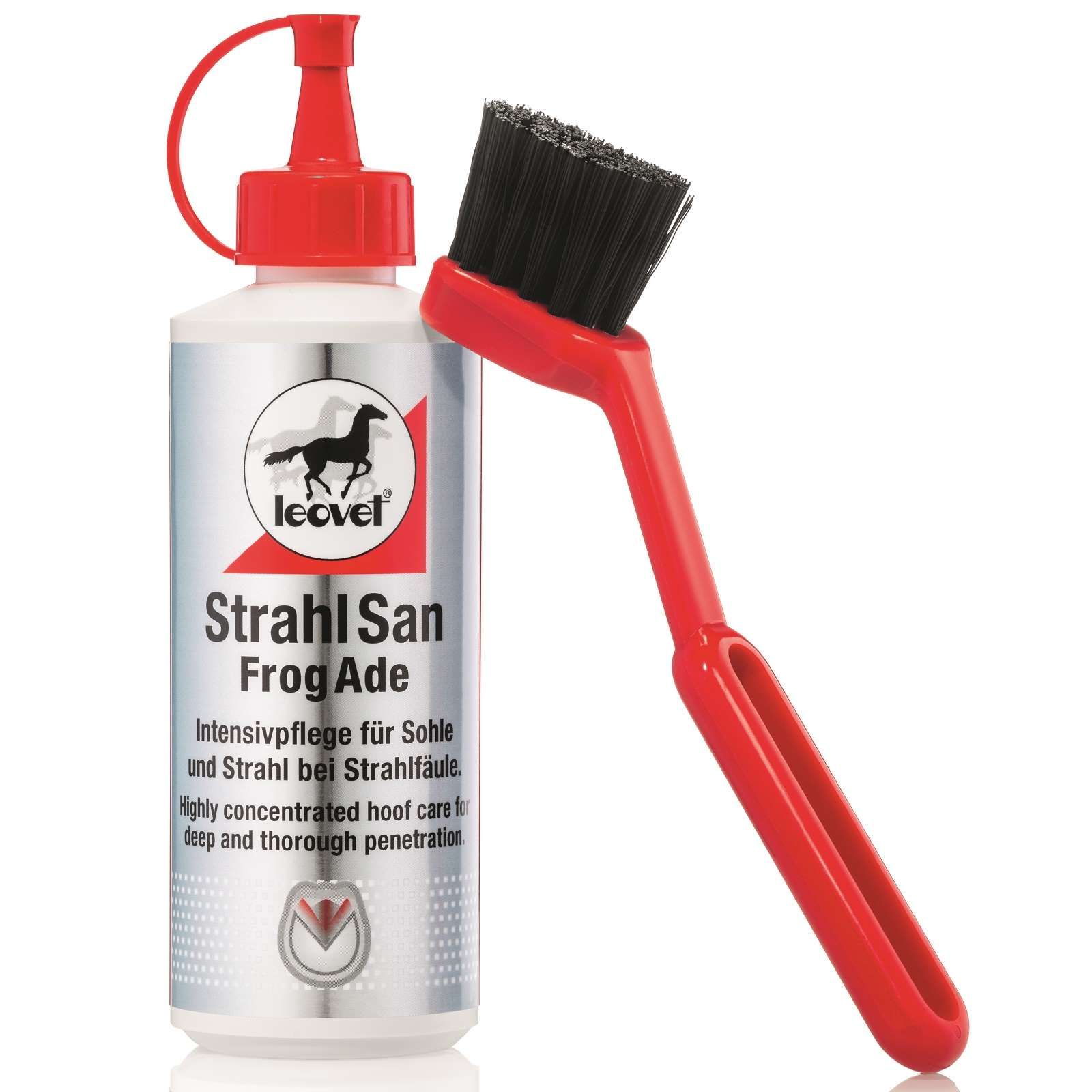 Traitement intensif pour la sole et la fourchette Leovet Strahlsan 200 ml