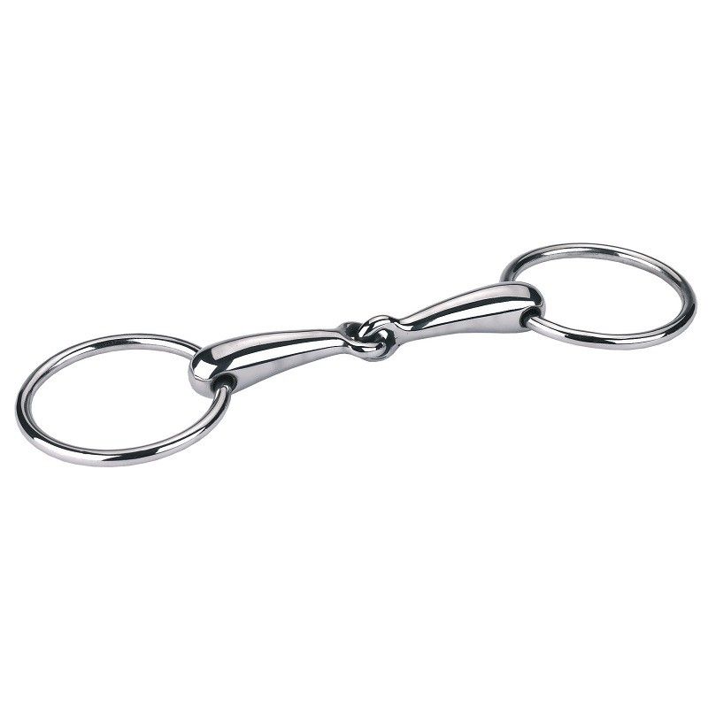 Kerbl Wassertrense hohl 18 mm, rostfrei, lose Ringe, 12,5 cm