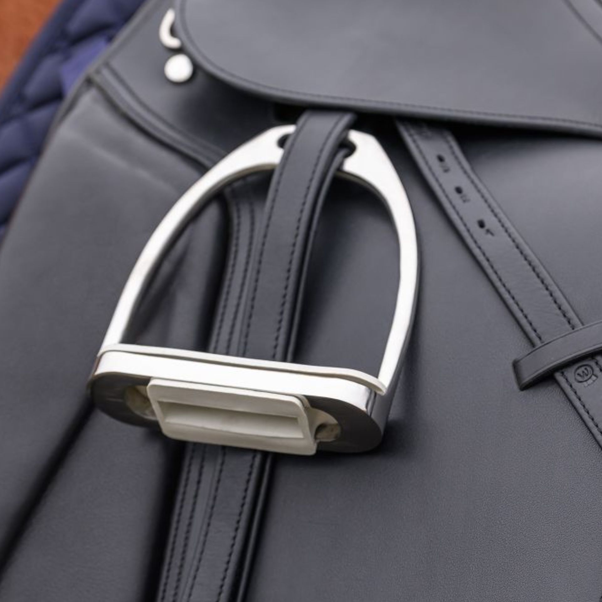 Rucksack, Gurt, Schnalle, Leder, dunkel