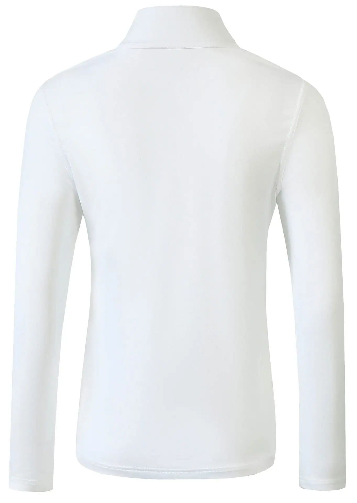 Covalliero ActiveShirt femme, blanc, chemise manches longues, coupe slim, vue arrière