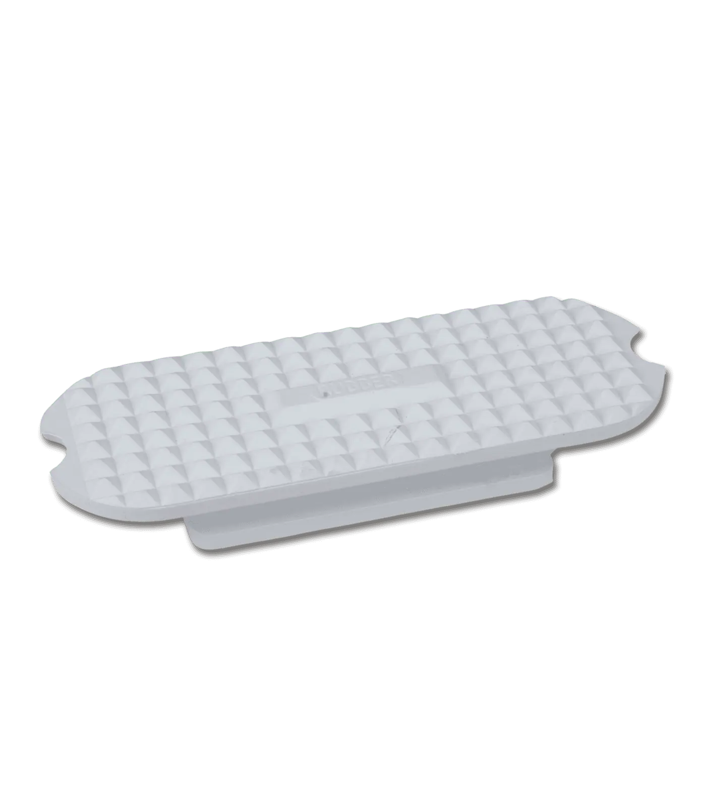 Waldhausen Semelles d'étriers Fillis, caoutchouc antidérapant, la paire, blanc 11 cm