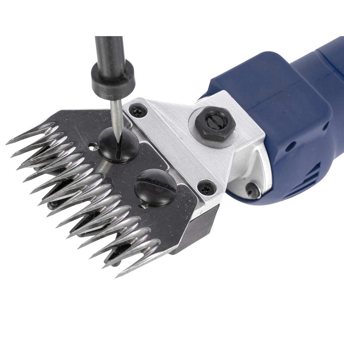 Kerbl FarmClipper Akku2 Schafschermaschine mit 2 Akkus, Detailansicht, Zähne