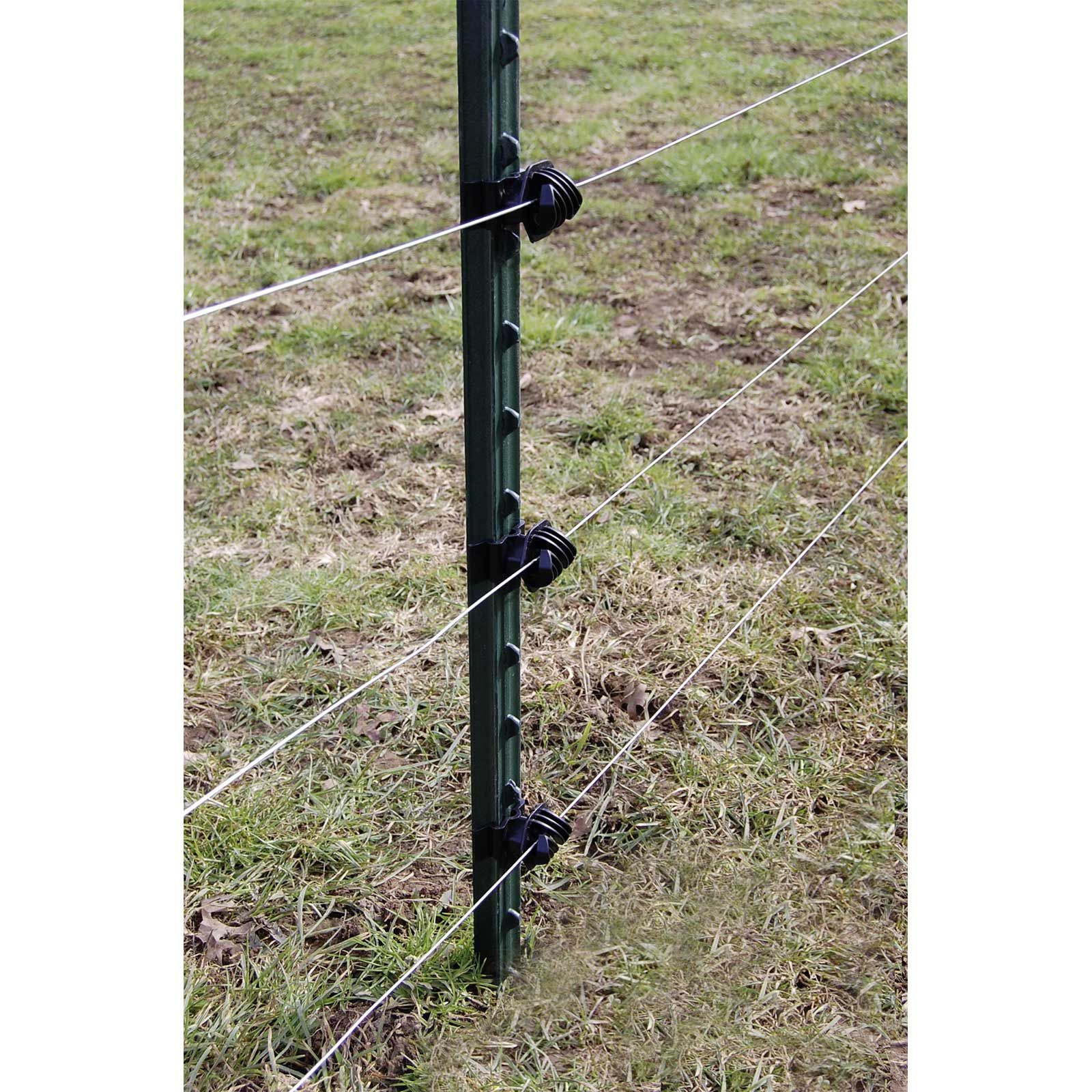 50x Piquets métalliques en T Post 213 cm