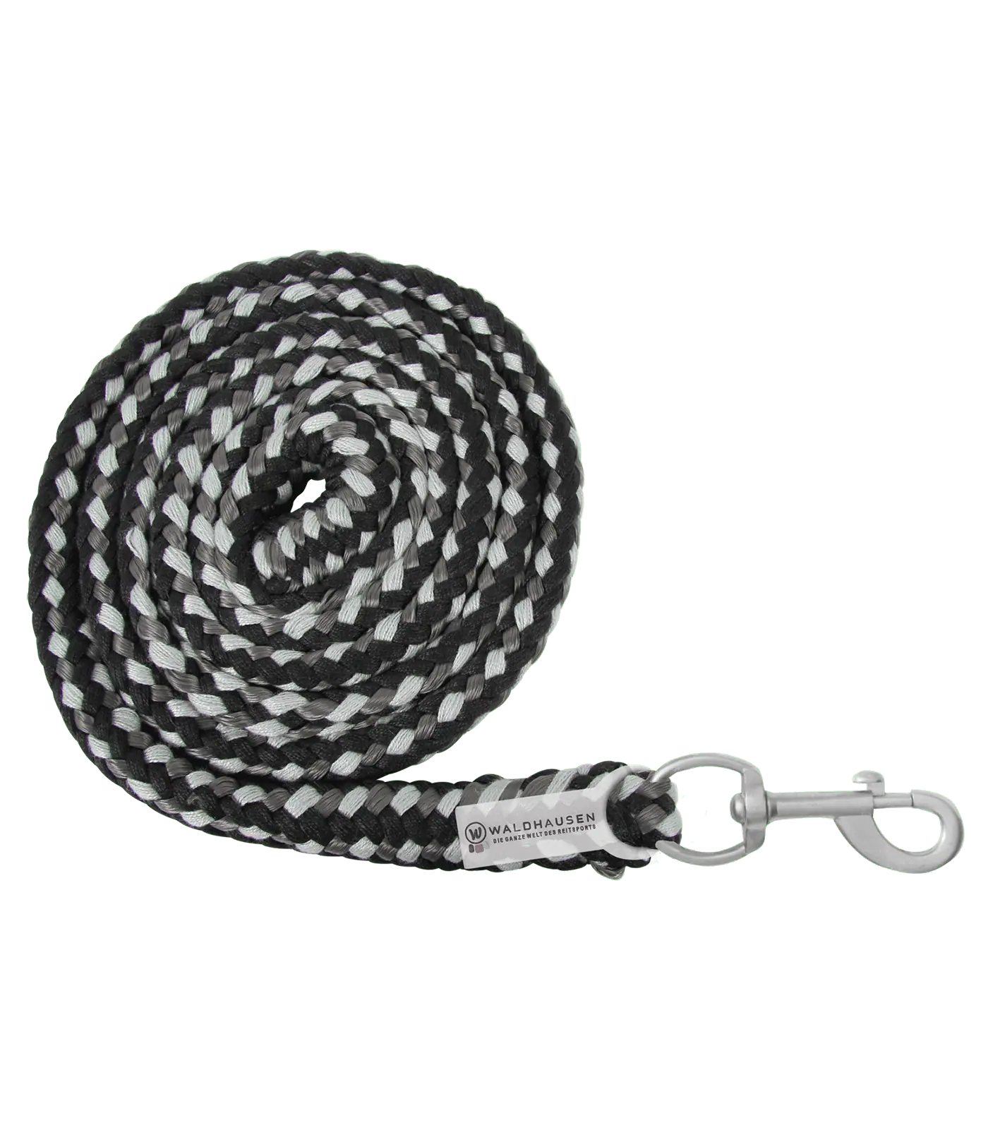 Waldhausen Longe d'Attache Plus Mousqueton, Tressée