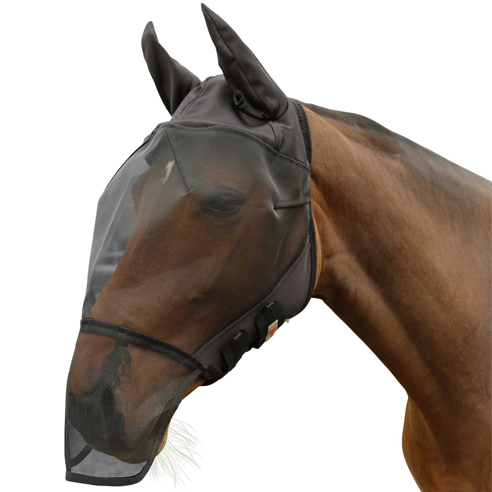 Covalliero Fly Mask with Ear and Nose Protection Pony