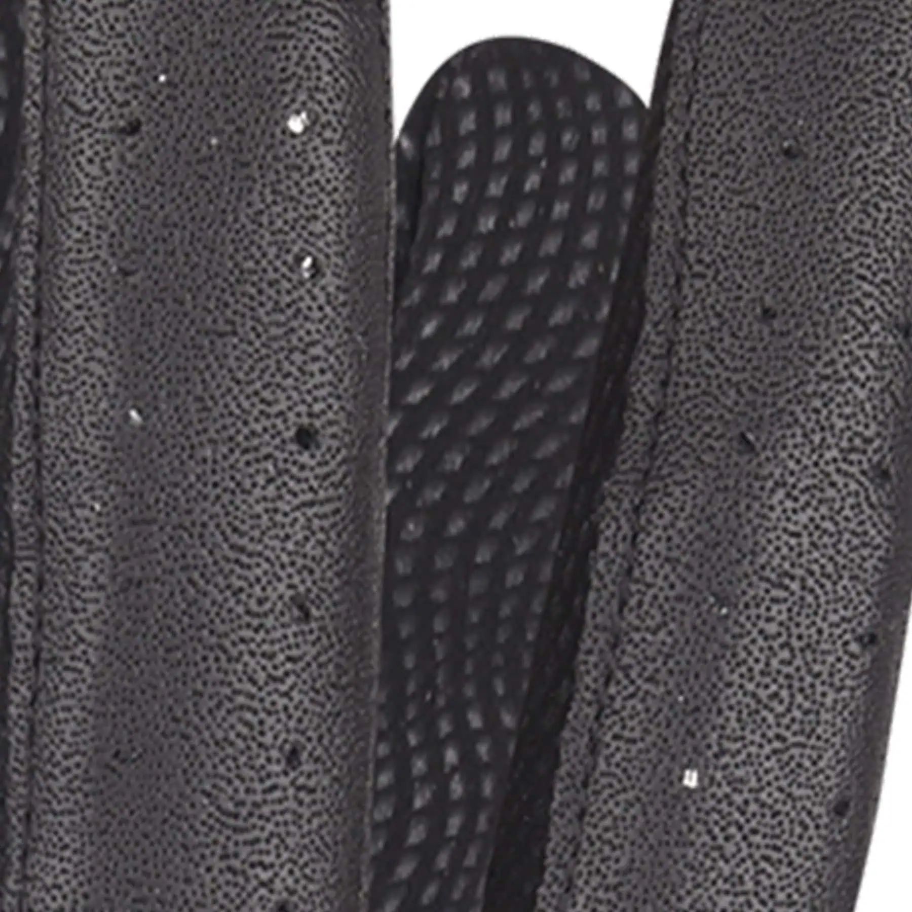 ELT Winter Riding Glove All-Rounder, Leather Look with Fleece Lining, detail view, material