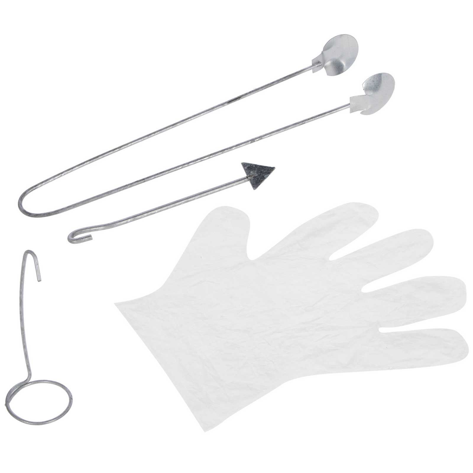 Kerbl Set accessori per trappola Alive Predator Super, kit di ricambio, contenuto della confezione