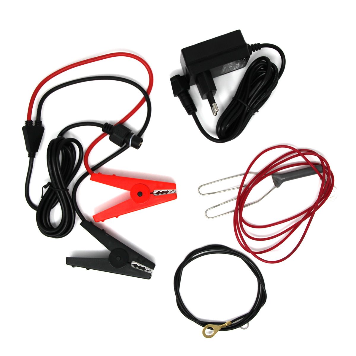 Agrarzone DUO 1500 villanypásztor készülék, 12V / 230V, 2 Joule, a csomag tartalma