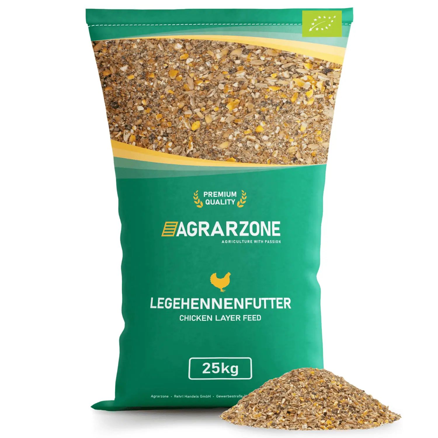 Agrarzone Bio Legehennenfutter Legemehl 25 kg