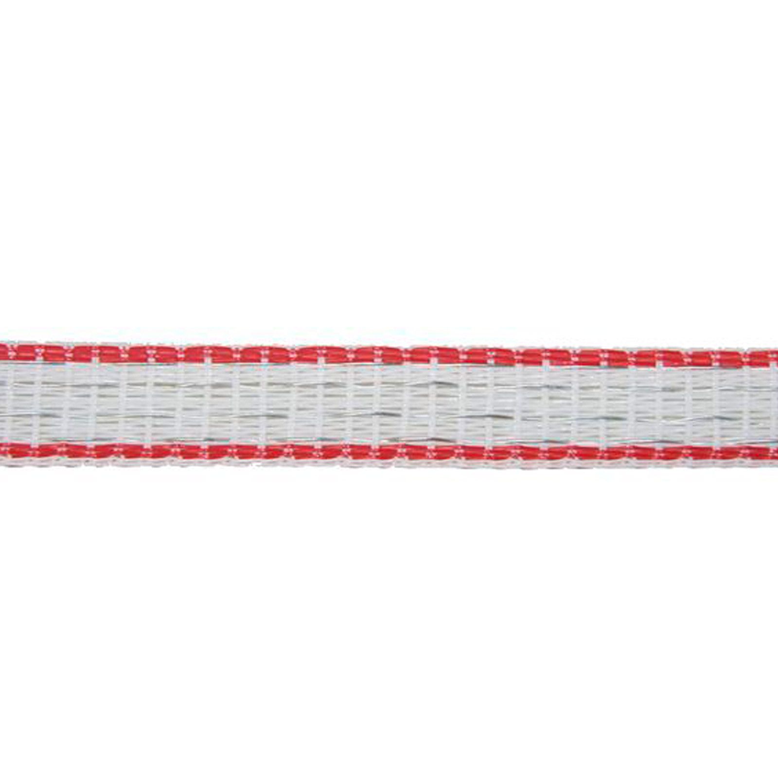 Ruban de clôture électrique Agrarzone PREMIUM 0,30 TriCOND, blanc-rouge 1000 m x 12 mm