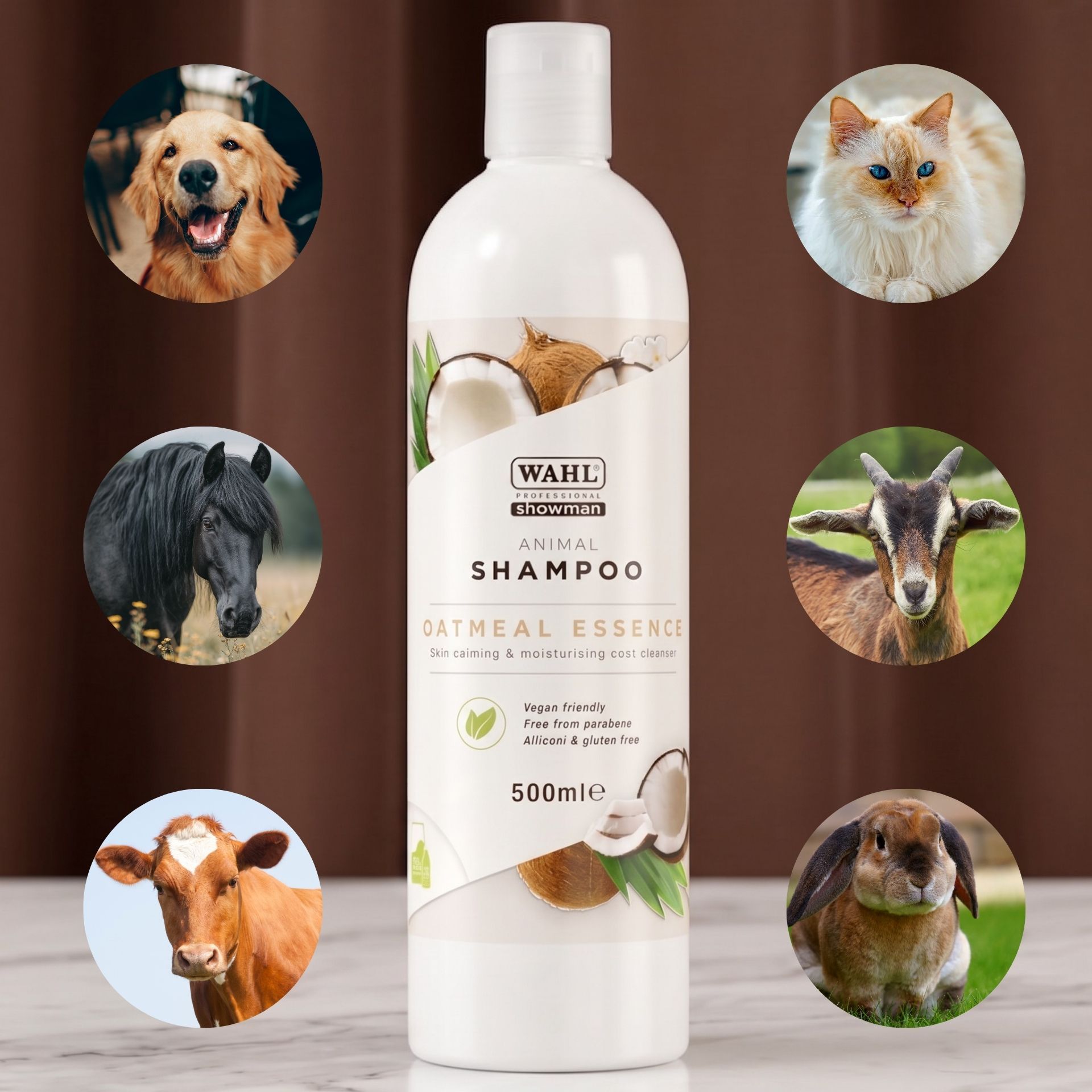 dog, cat, horse, goat, rabbit, shampoo, animal, oatmeal, cosmetic, pet care