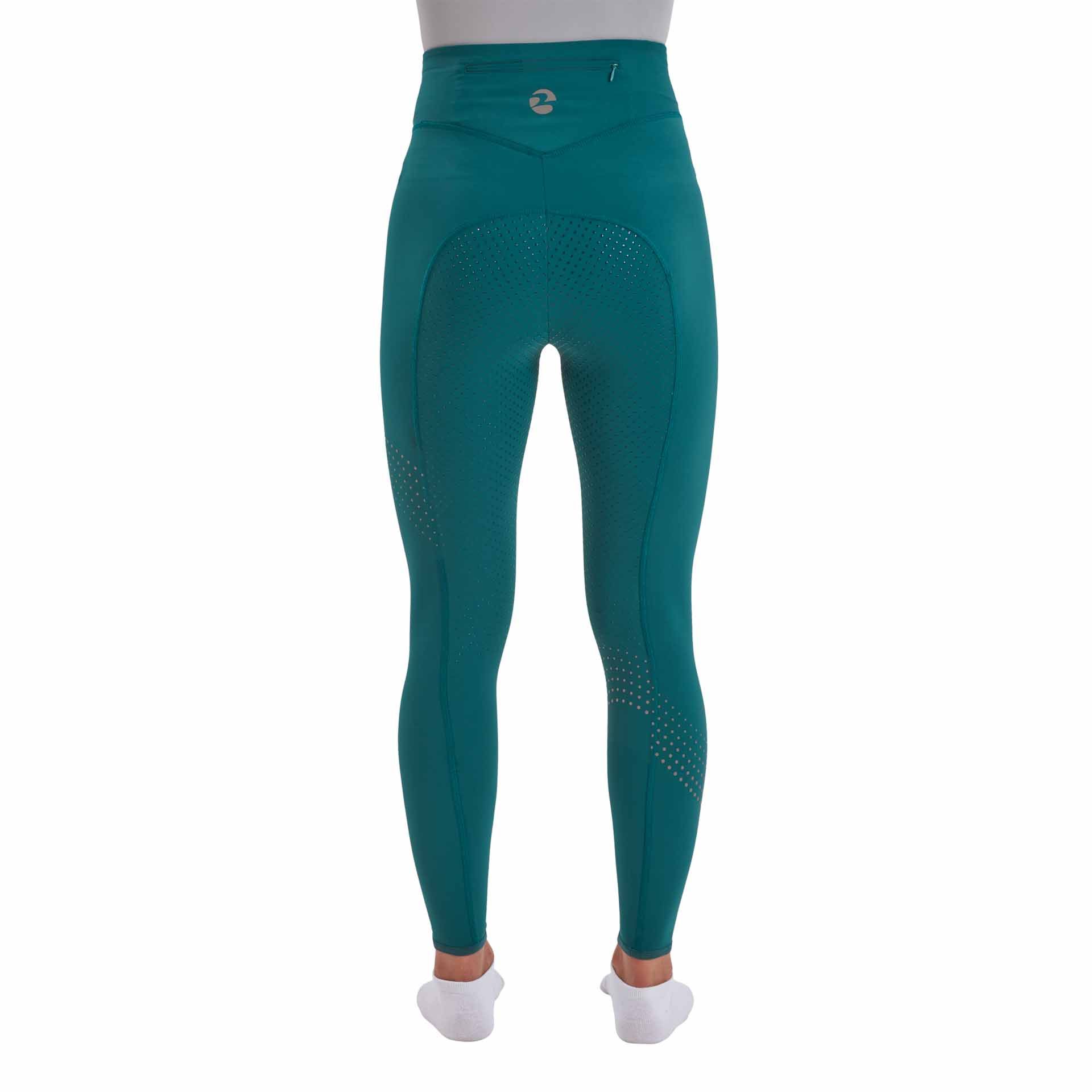 BUSSE Reit-Tights JUNE, athletisch mit Silikon-Grip-Vollbesatz, Rückansicht