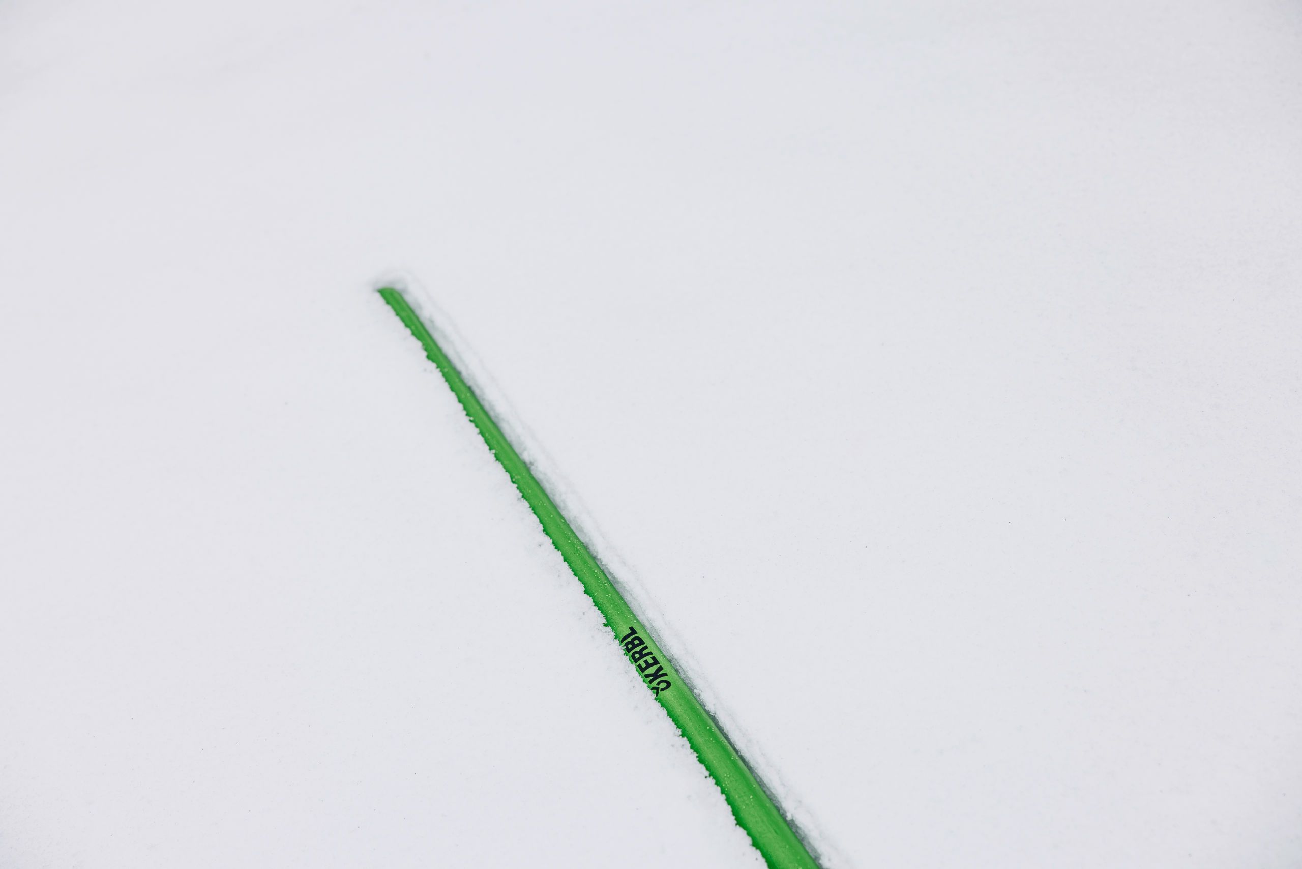 pencil, green, snow, slim, stationery