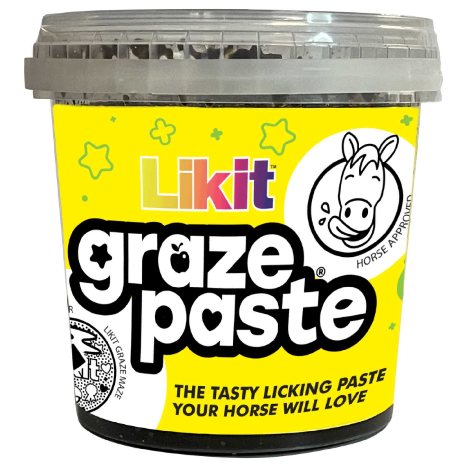 Likit Pasta da leccare per tappetino Graze Maze, cavalli, 1,2 kg