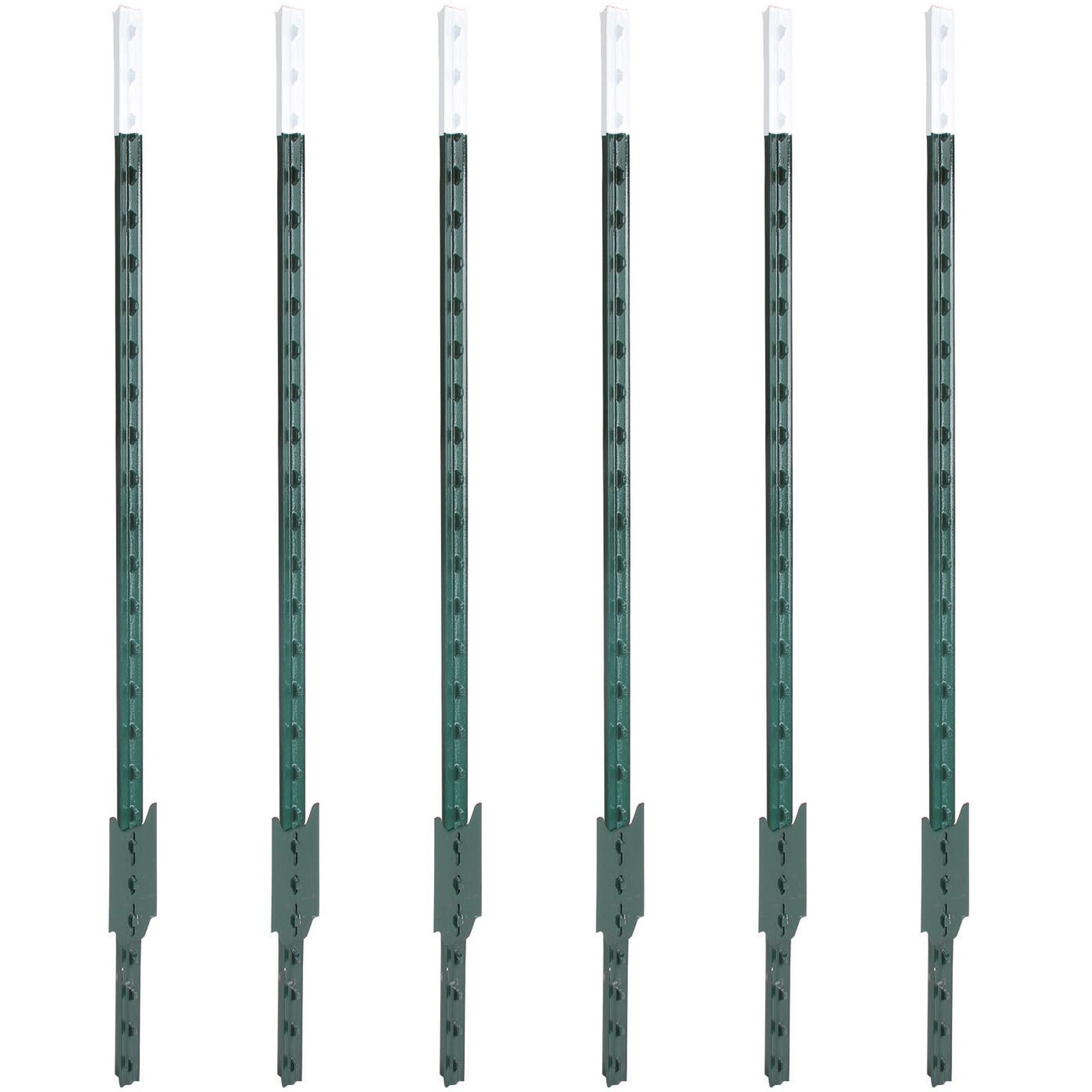 50x Piquets métalliques en T Post