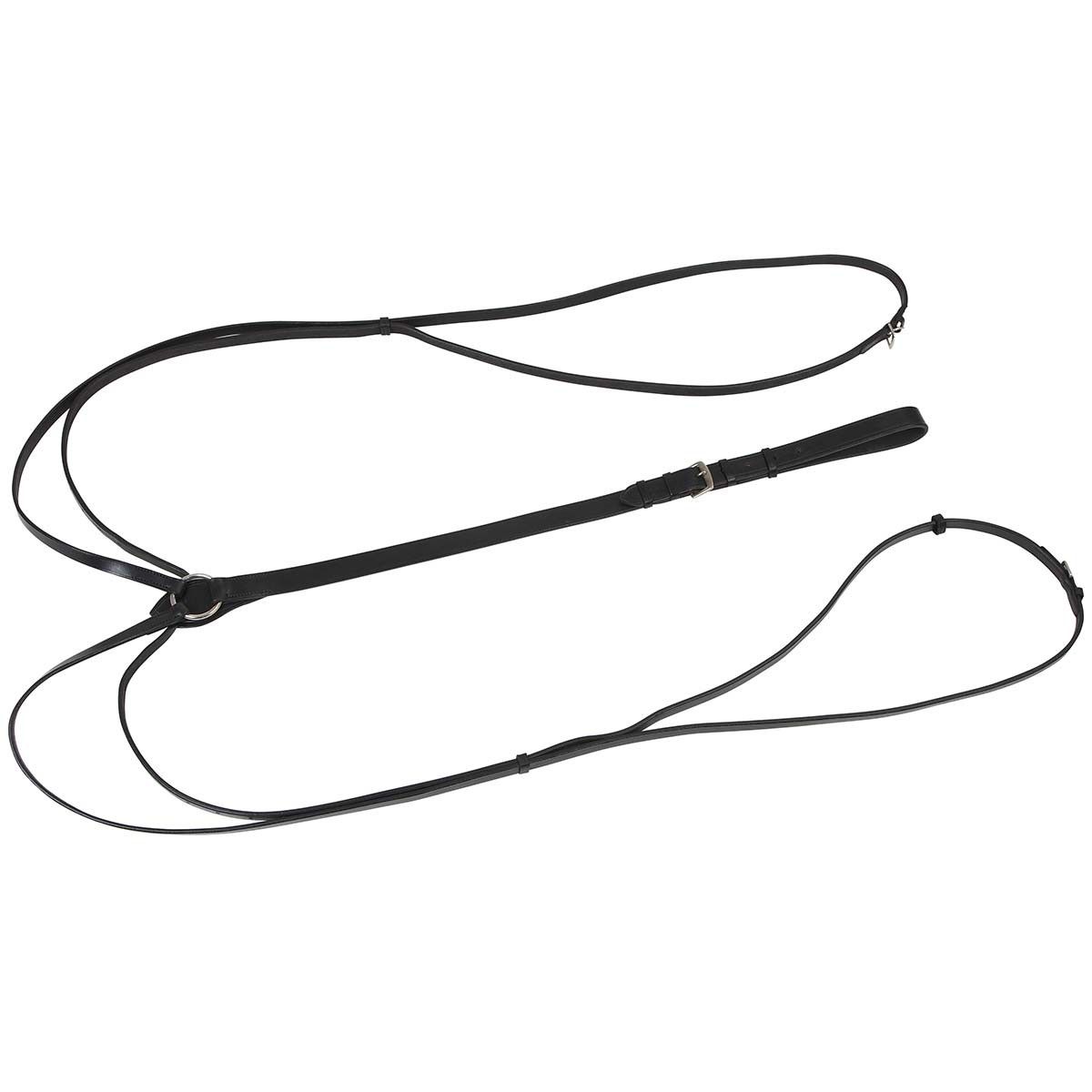 Kerbl Running Side Reins Vienna Reins, Adjustable Leather