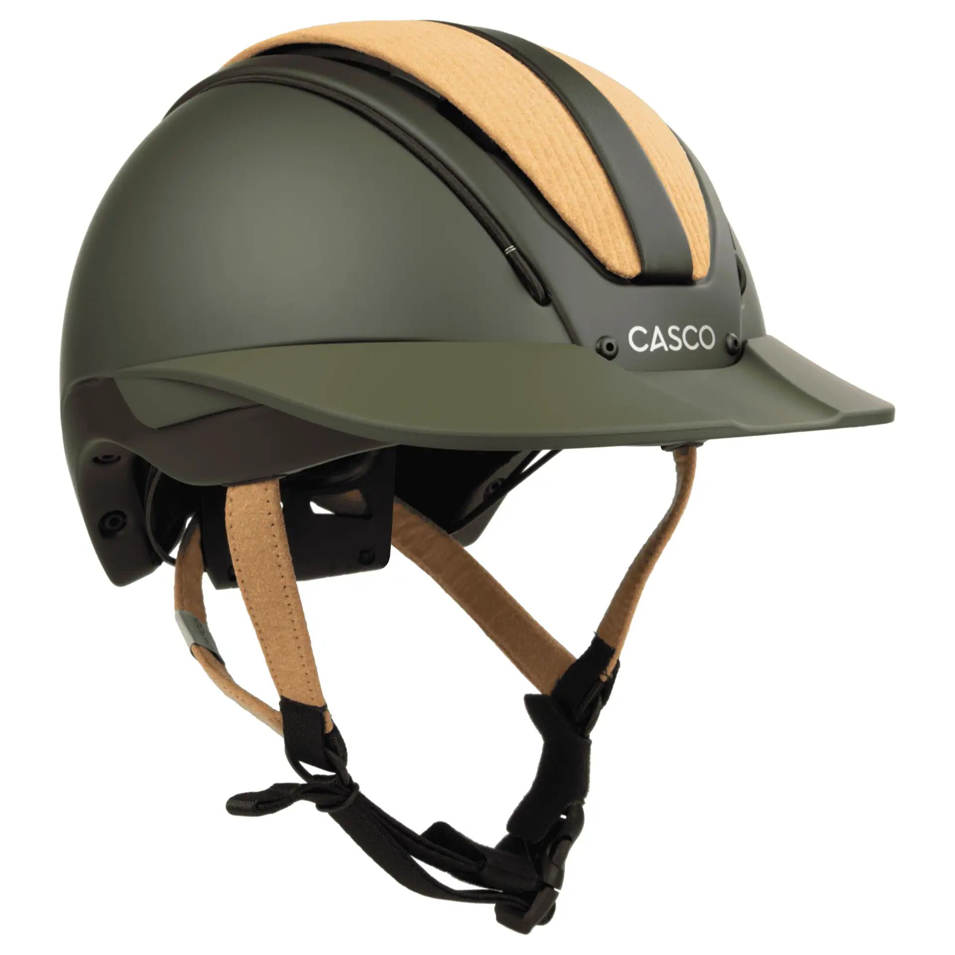 Casca de echitatie Casco Duell One Iconic, sistem Vario ajustabil, Cottage brown L