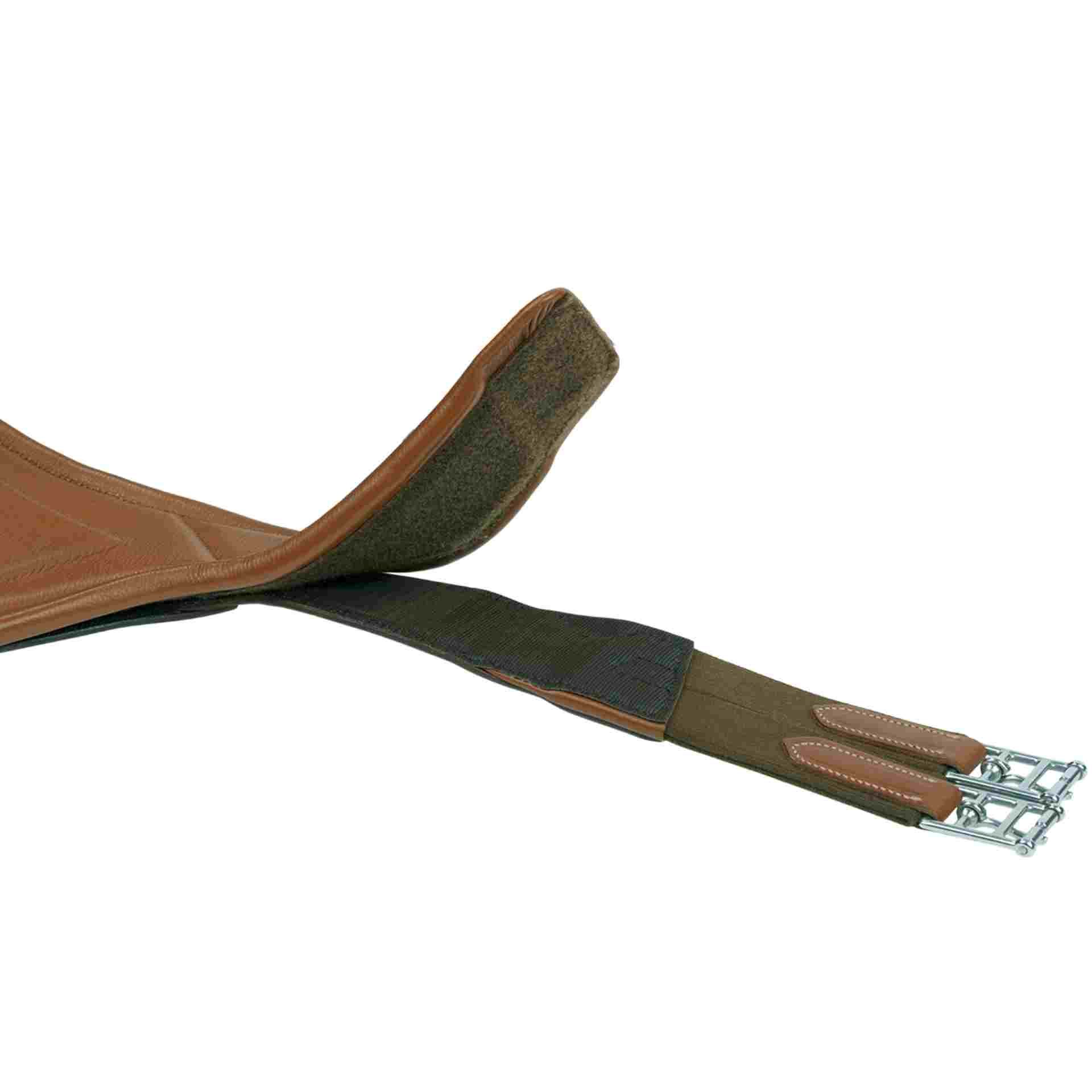 BUSSE Sattelgurt TAKE-OFF LINE SG, Stollenschutzgurt mit 3 Paddings, Detailansicht, Verschluss
