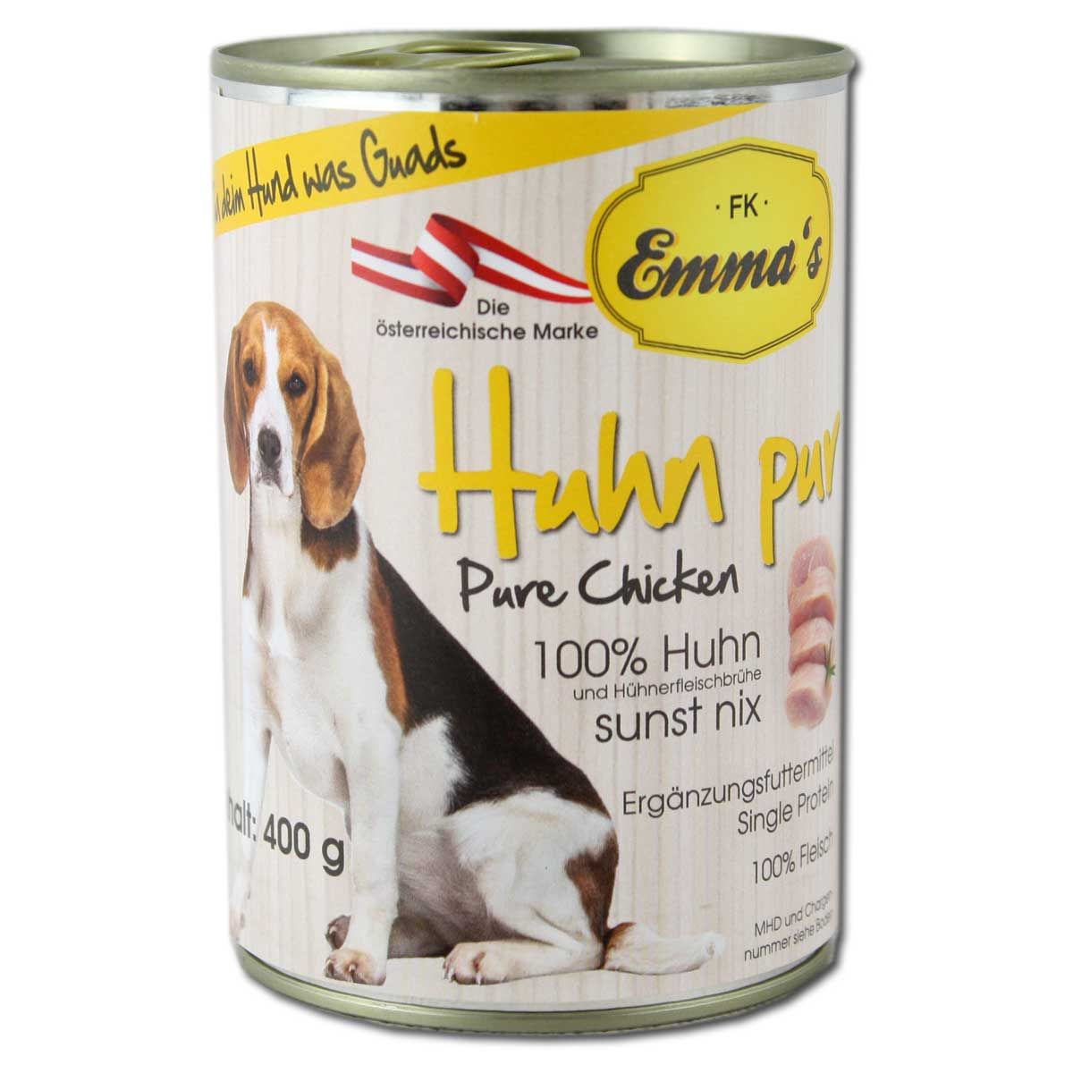 Pâté pour chiens Emma's au poulet