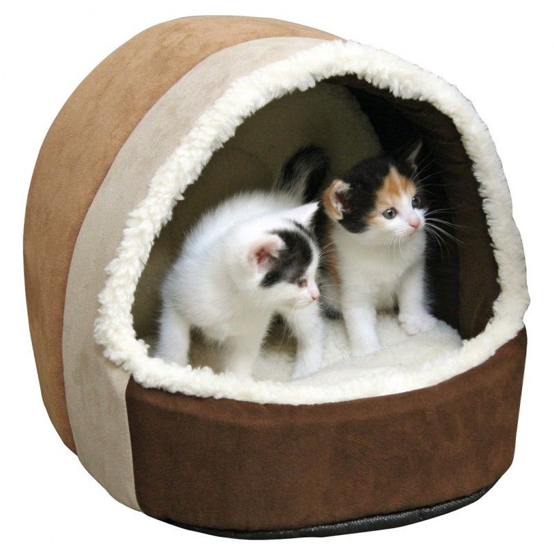 Niche pour chats câline Kerbl AMY, en utilisation