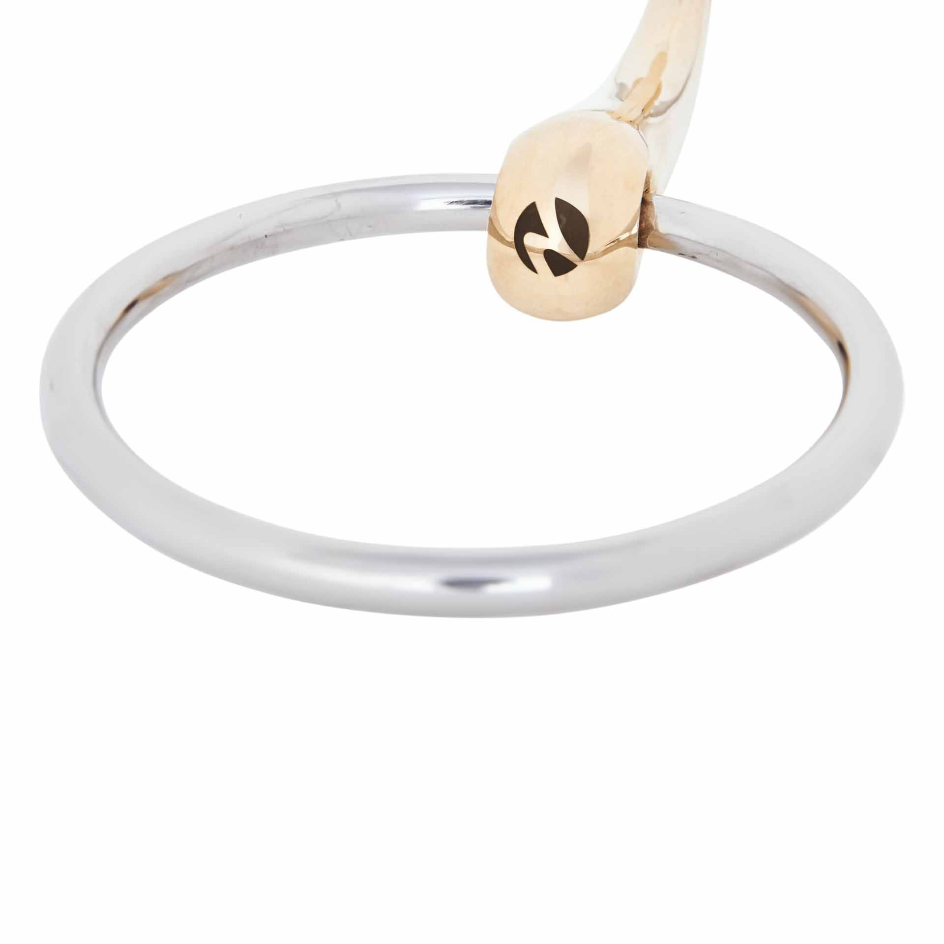 Mors BUSSE KAUGAN-SHAPED 14 mm, double brisure French-Link, détail