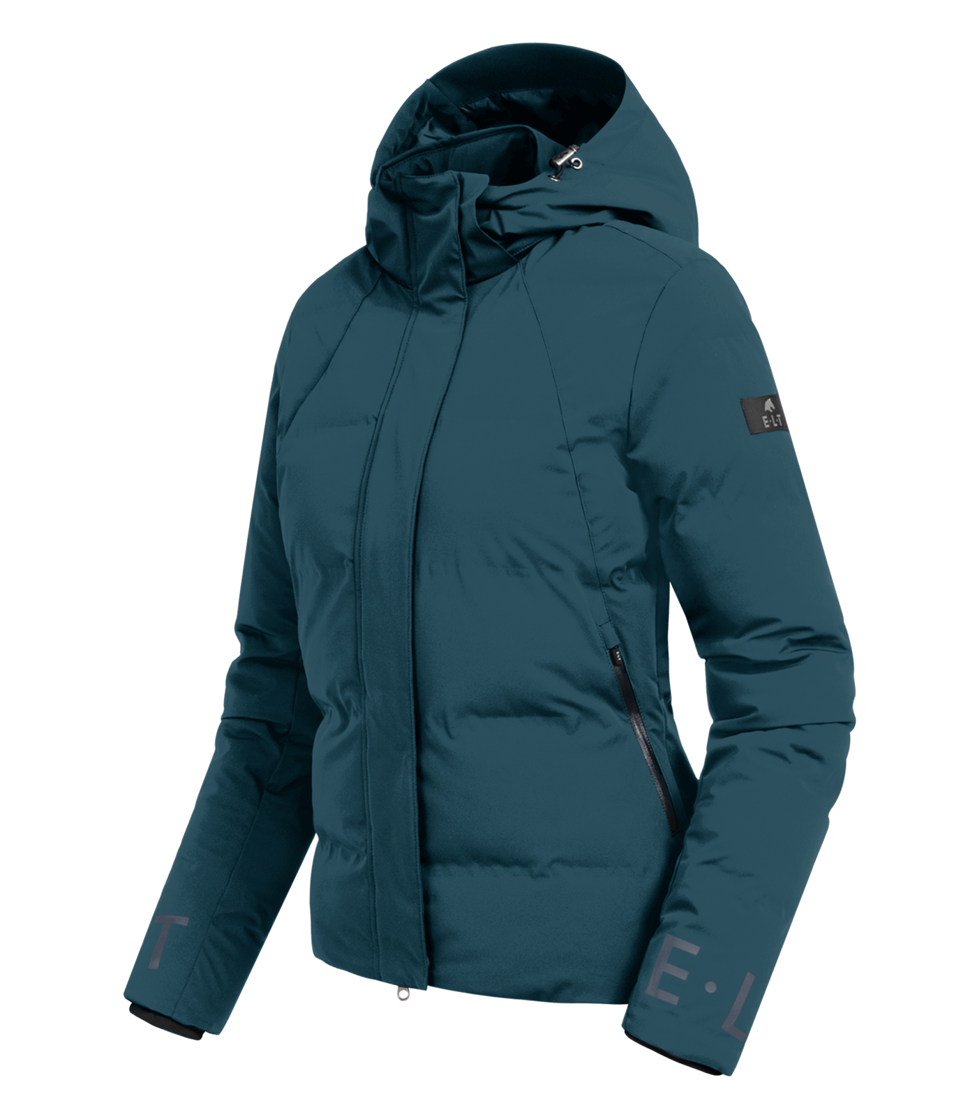 ELT winter performance riding jacket Ohio, petrol blue, XS
