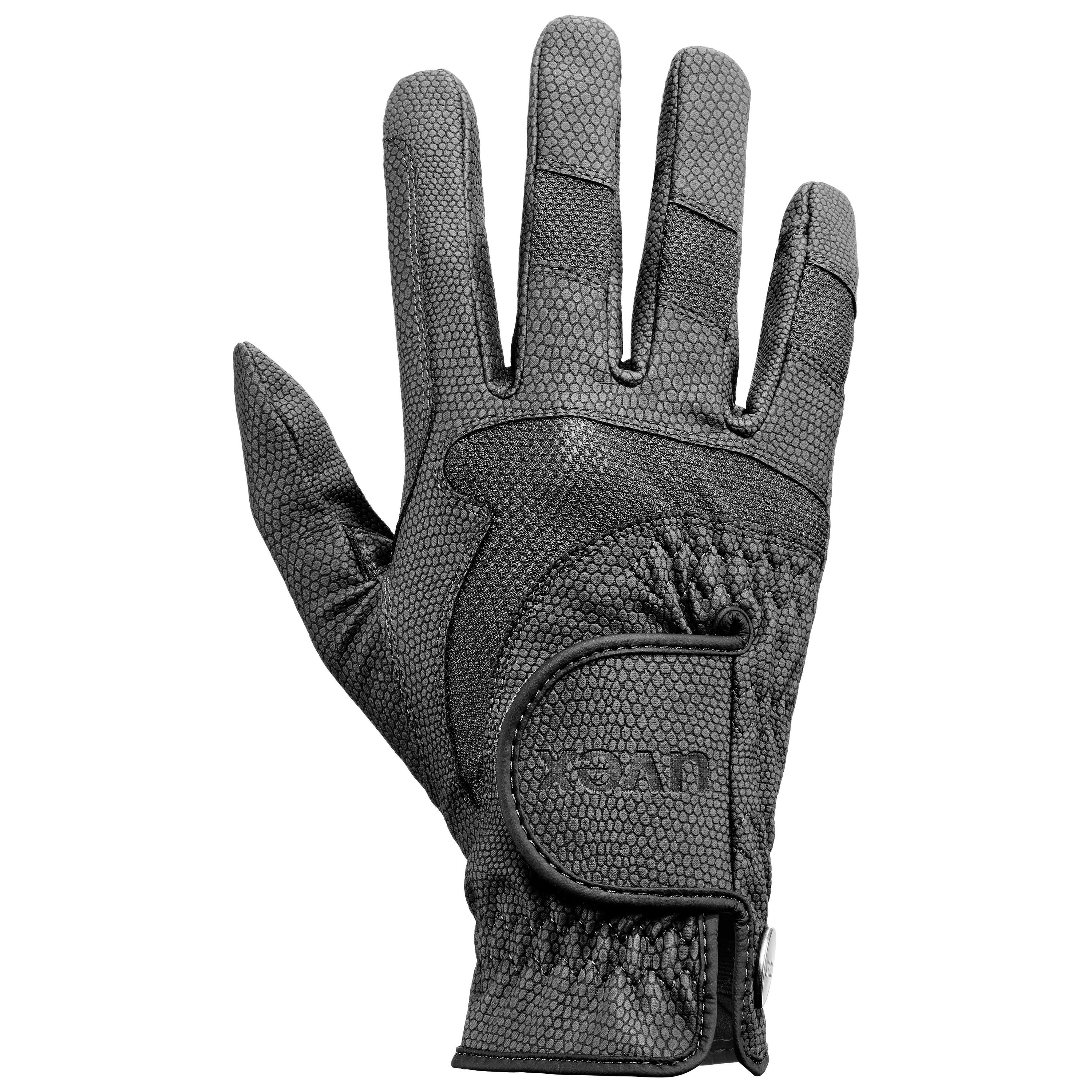 Gants d'équitation uvex i-performance 2 black 7