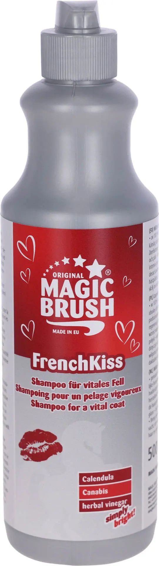 MagicBrush Pferdeshampoo FrenchKiss mit Kräuterextrakten, 500 ml