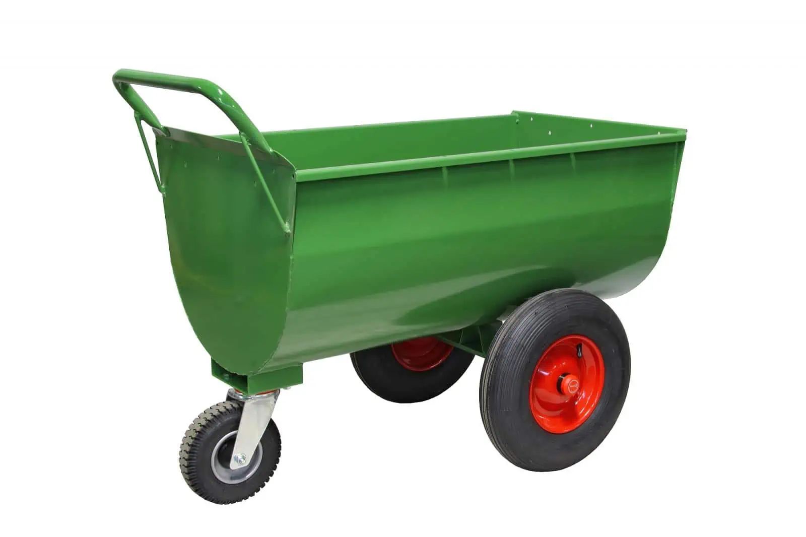 Growi Futterwagen Typ 200 LL, luftbereift, wasserdicht, Seitenansicht