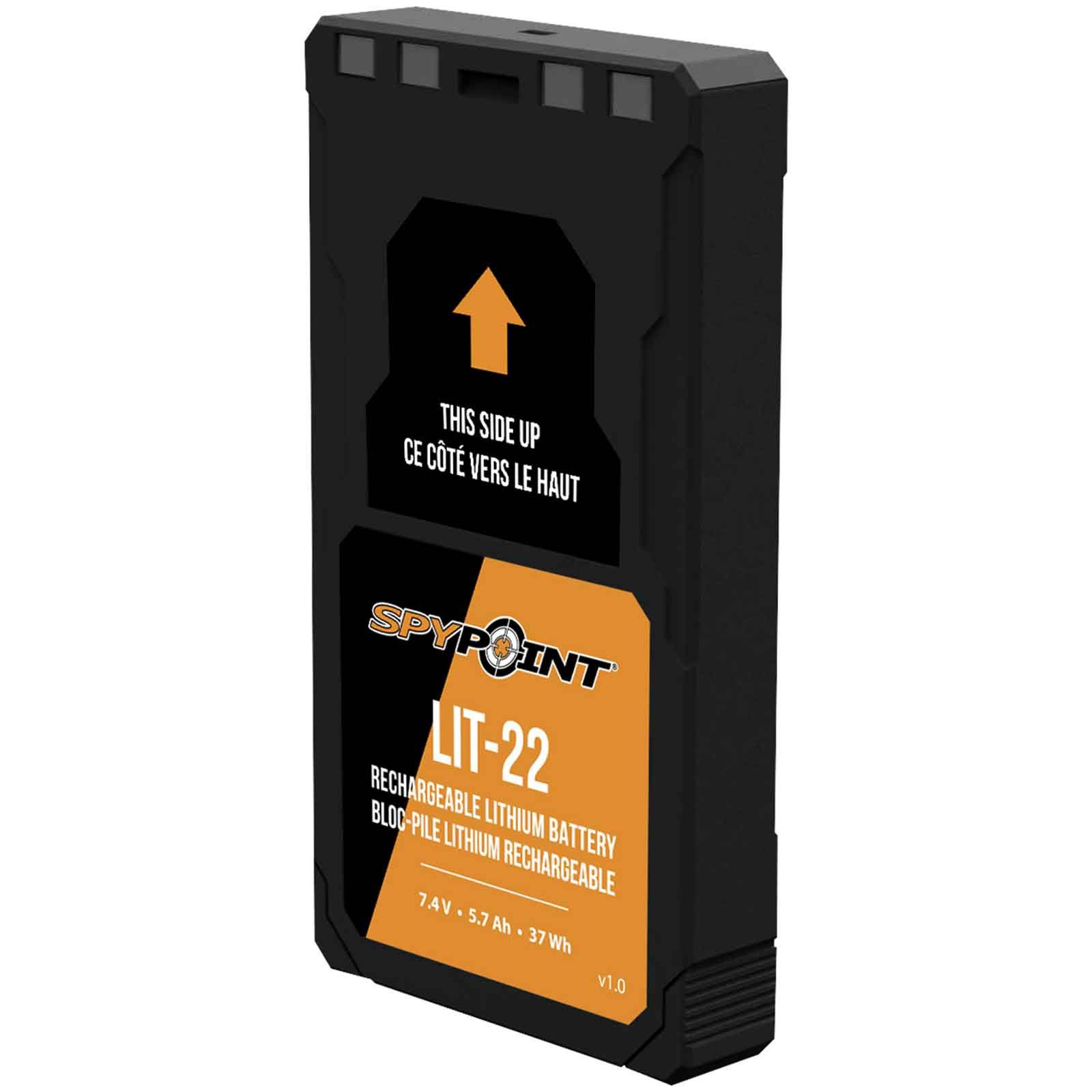 Spypoint LIT-22 Rechargeable Lithium Battery for Flex Trail Cameras