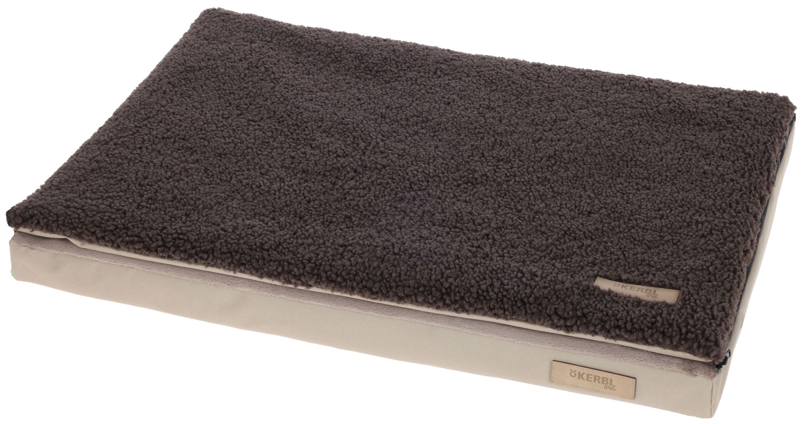  Katzenbett, Hundebett, braun, Fleece, weiches Oberflächenmaterial