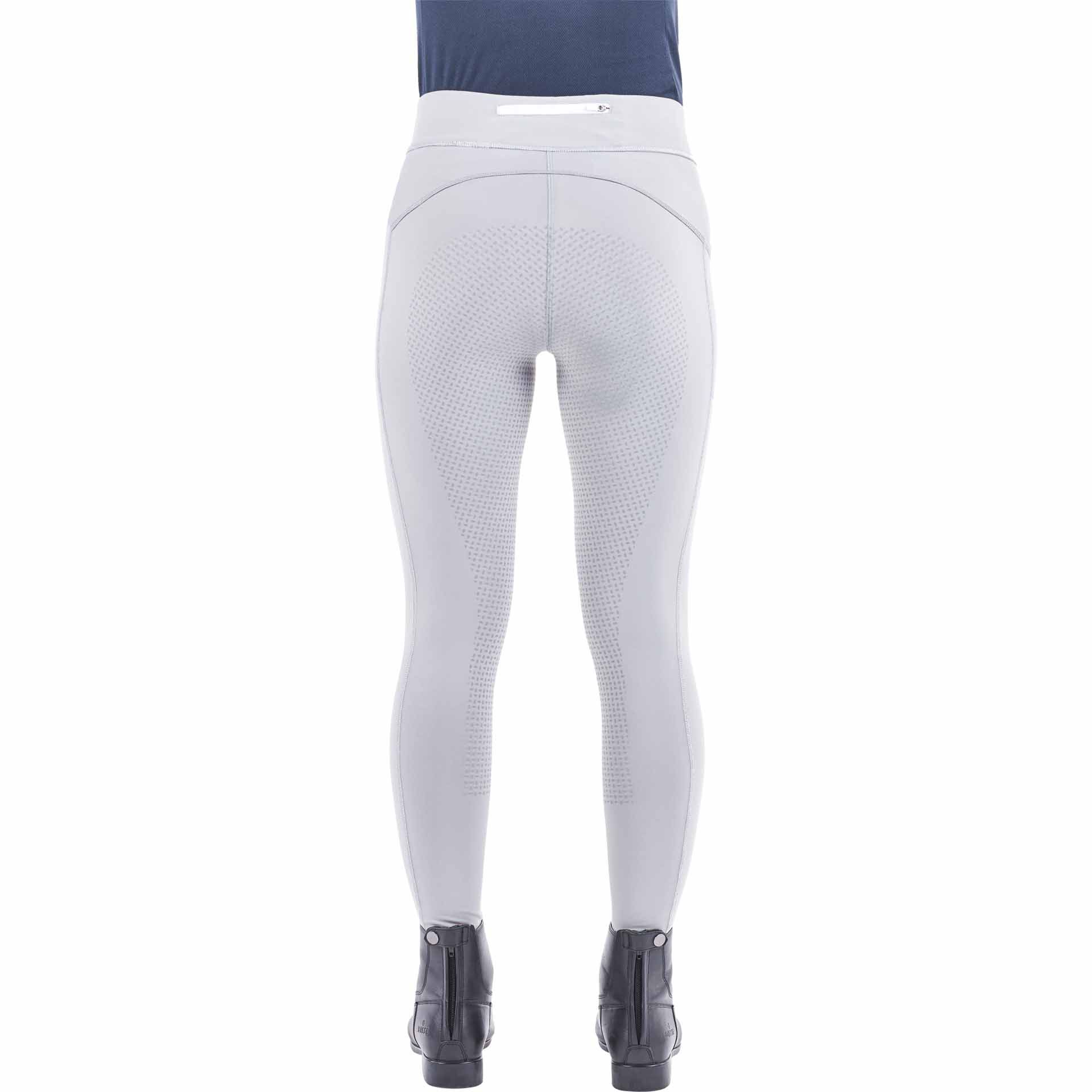 BUSSE Reit-Tights PASSION, sportlich-glamourös mit Glitzernähten, Rückansicht