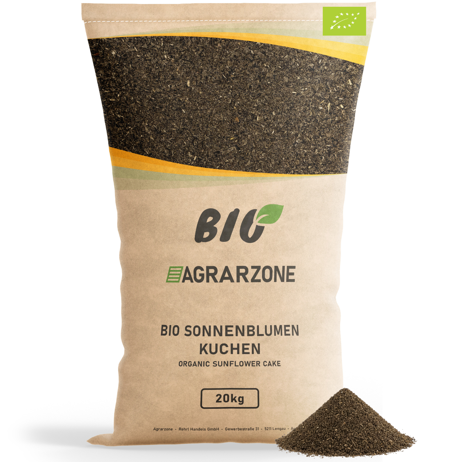 Agrarzone Bio Sonnenblumenkuchen 20 kg