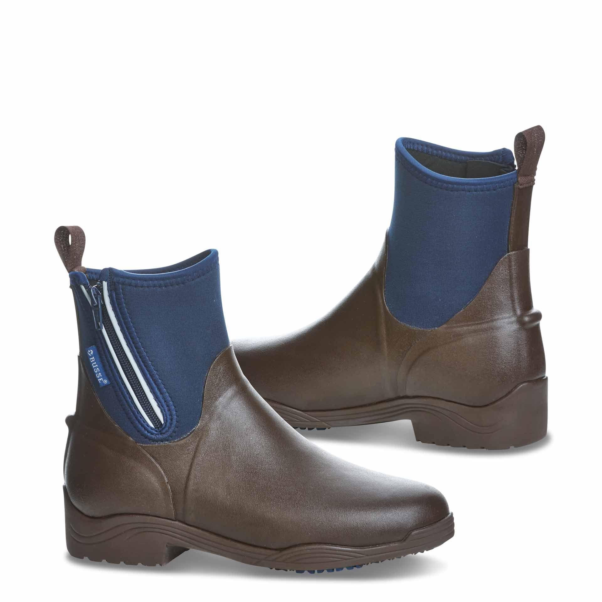 Bottes Jodhpur-Mud BUSSE CALGARY, marron/navy