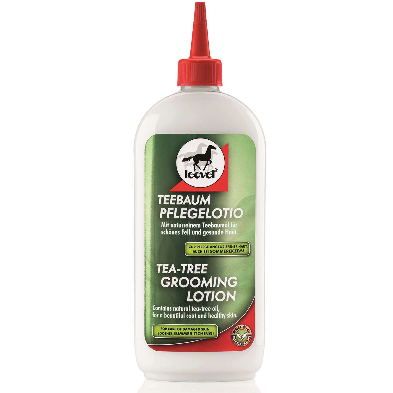 Leovet Teafaolajos Ápoló Lotion Lovaknak, kímélő bőrápolás, 500 ml