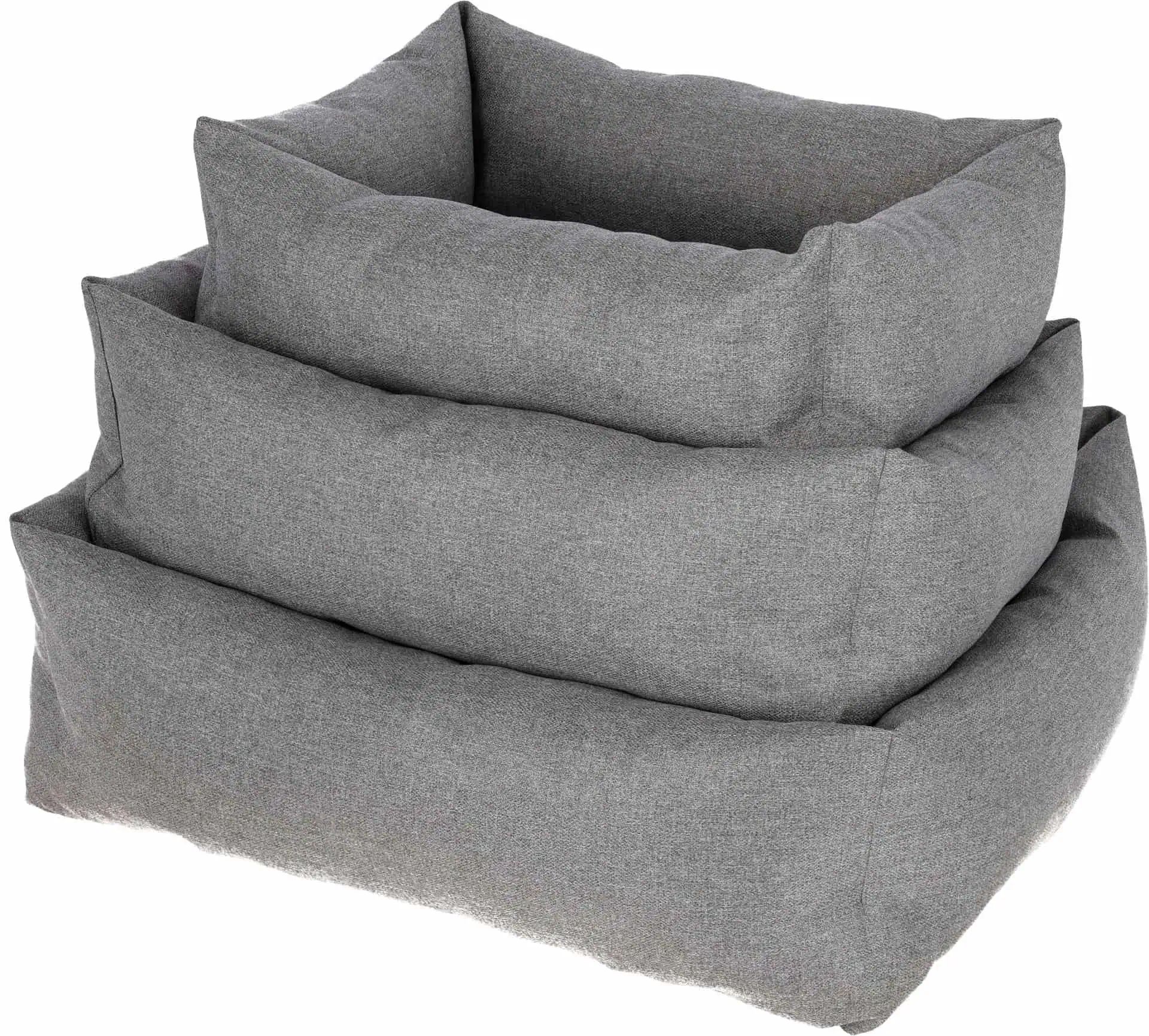 Kerbl Pet Letto Ely, cuccia lavabile per cani e gatti grigio/petrolio, varianti di misura