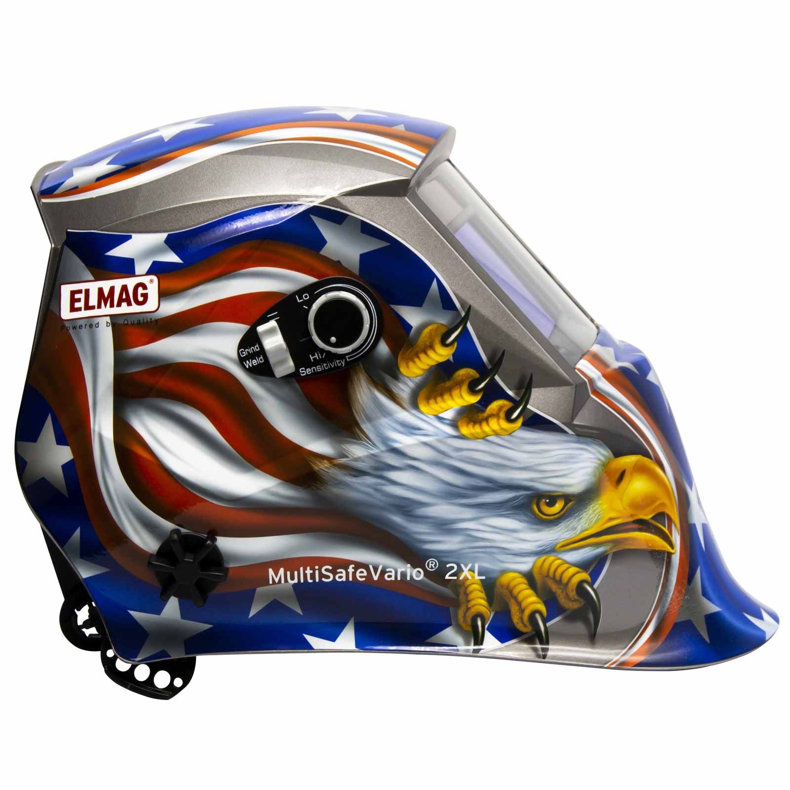 Casque de soudure automatique EAGLE Elmag, vue de face