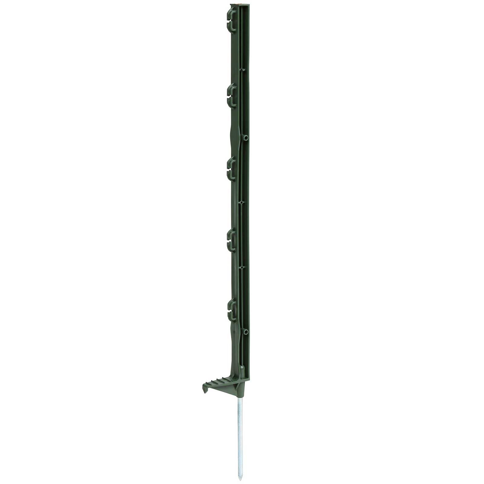 20x Agrarzone Paletto per recinti in plastica ECO 70 cm, verde, vista frontale