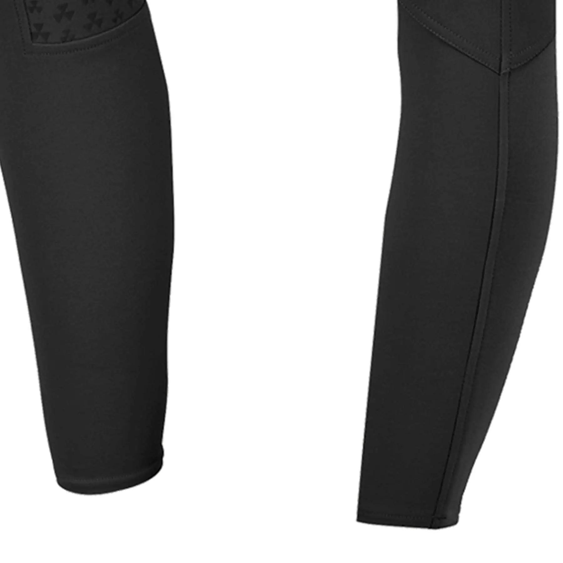 Pantalon d'équitation ELT Hella High Waist en silicone, fond intégral, noir 176